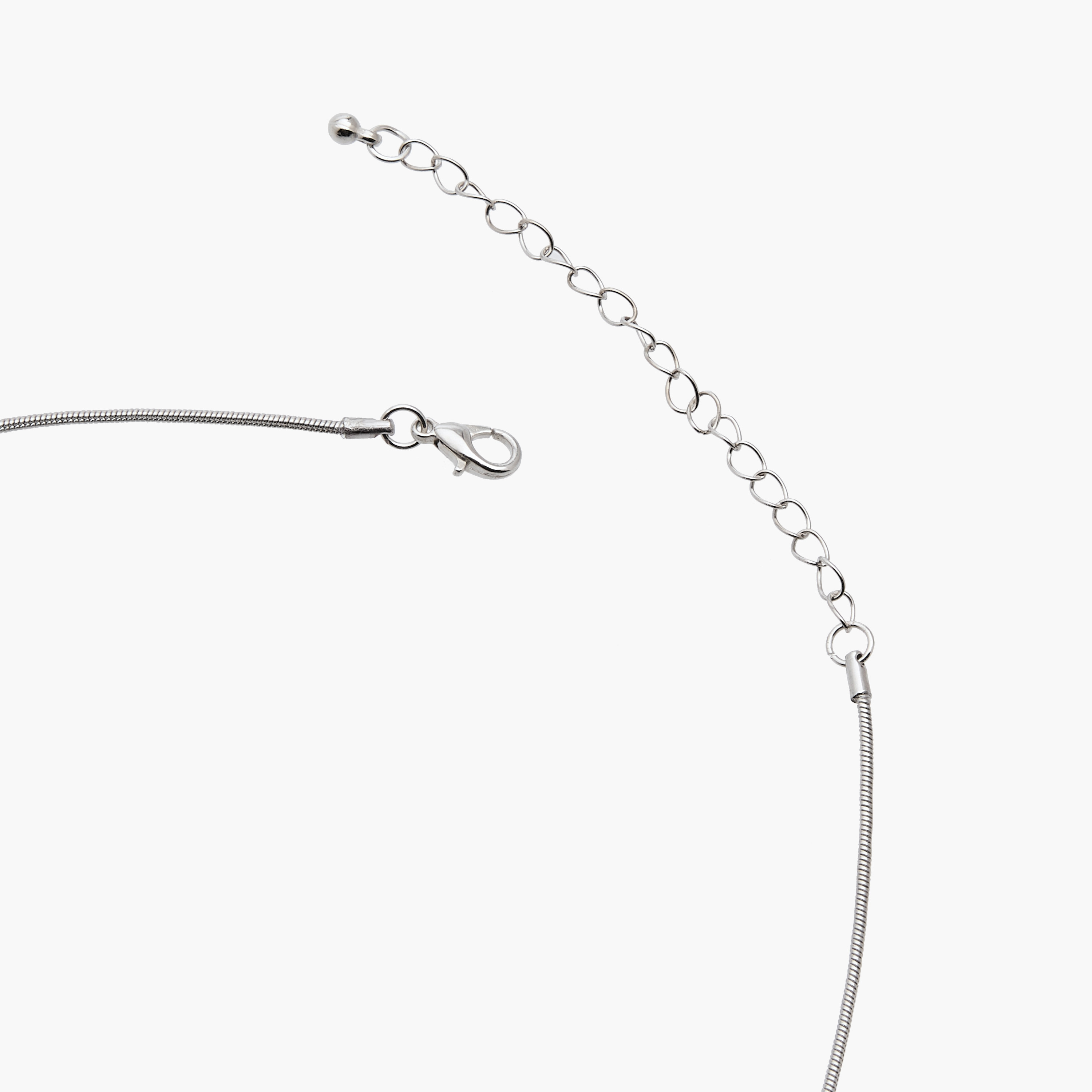Metallic Knot Pendant Necklace-women-watchesandjewellery-jewellery-necklacesandpendants-image-3