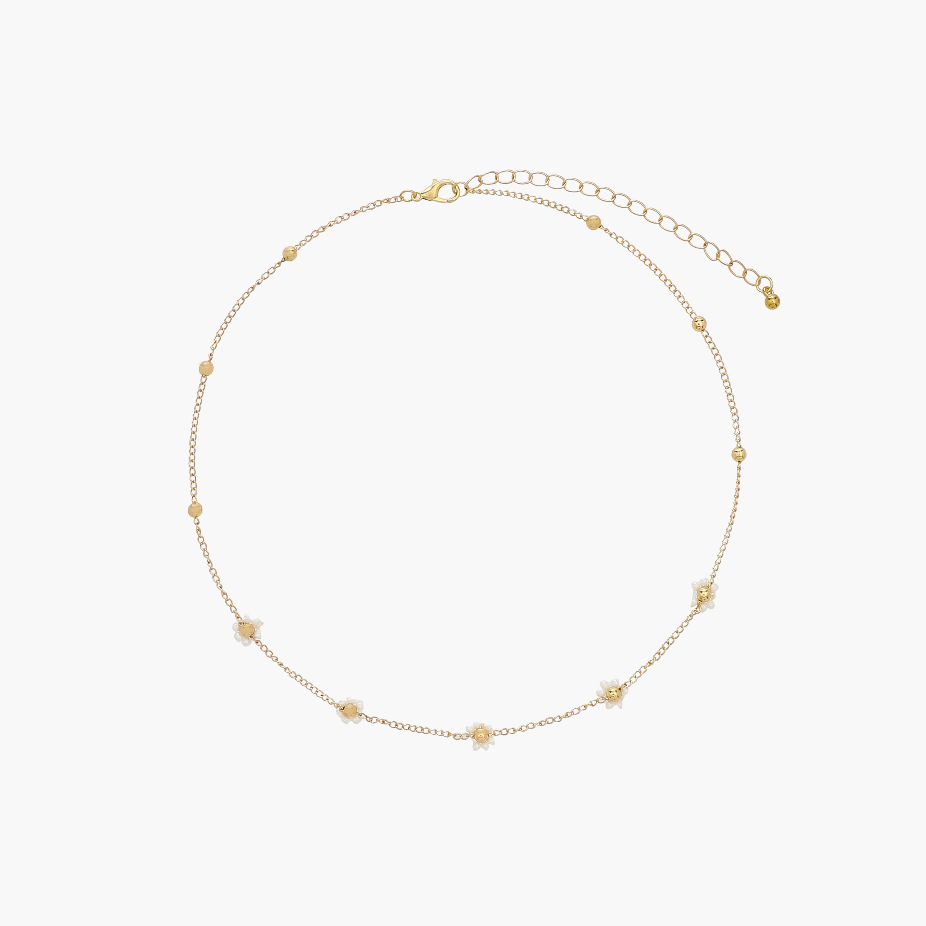 Metal Bead Embellished Necklace-women-watchesandjewellery-jewellery-necklacesandpendants-image-1