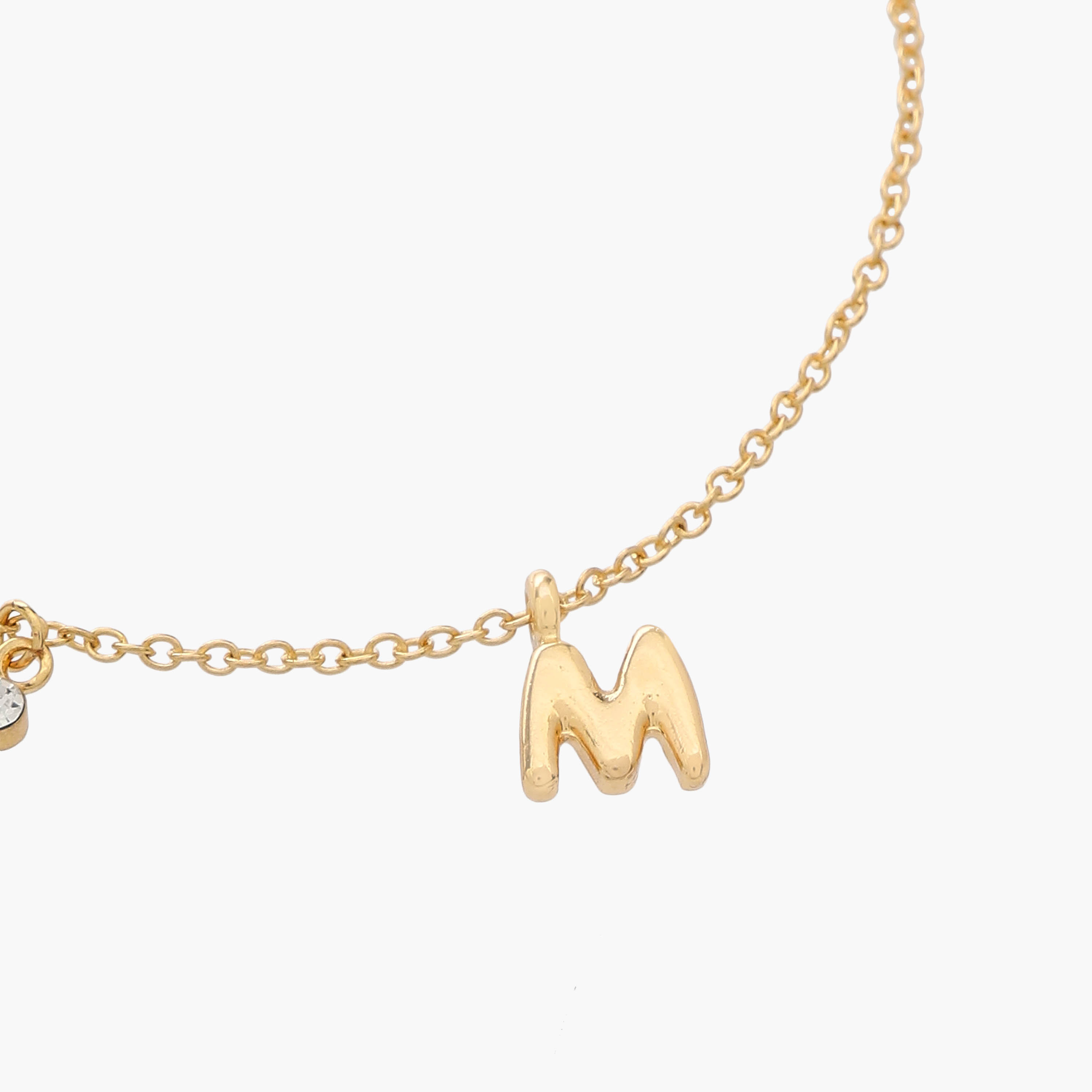 سوار معدن بدلايات أحرف-women-watchesandjewellery-jewellery-banglesandbracelets-image-3