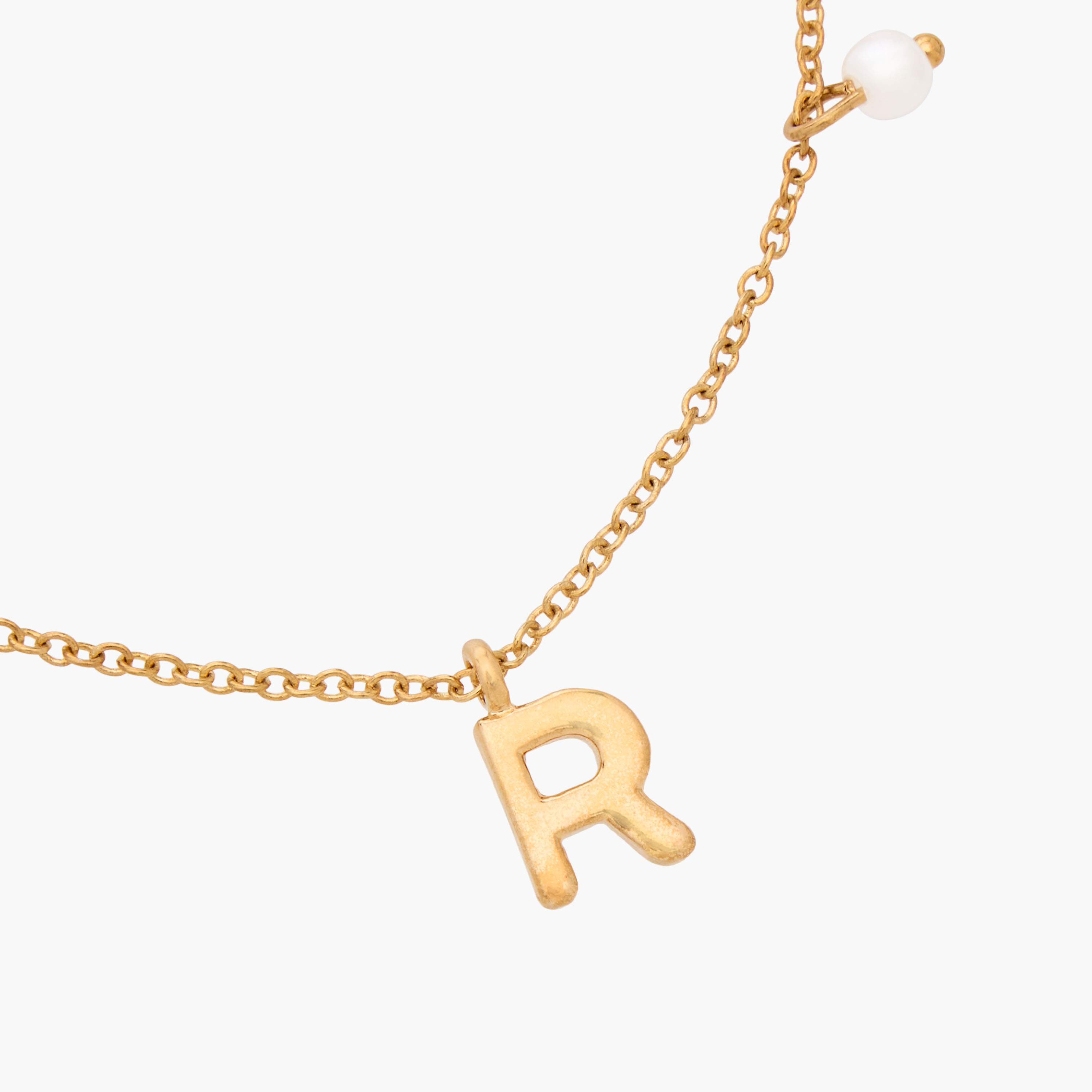 سوار سلسلة ذهبي بدلاية حرف-women-watchesandjewellery-jewellery-banglesandbracelets-image-3