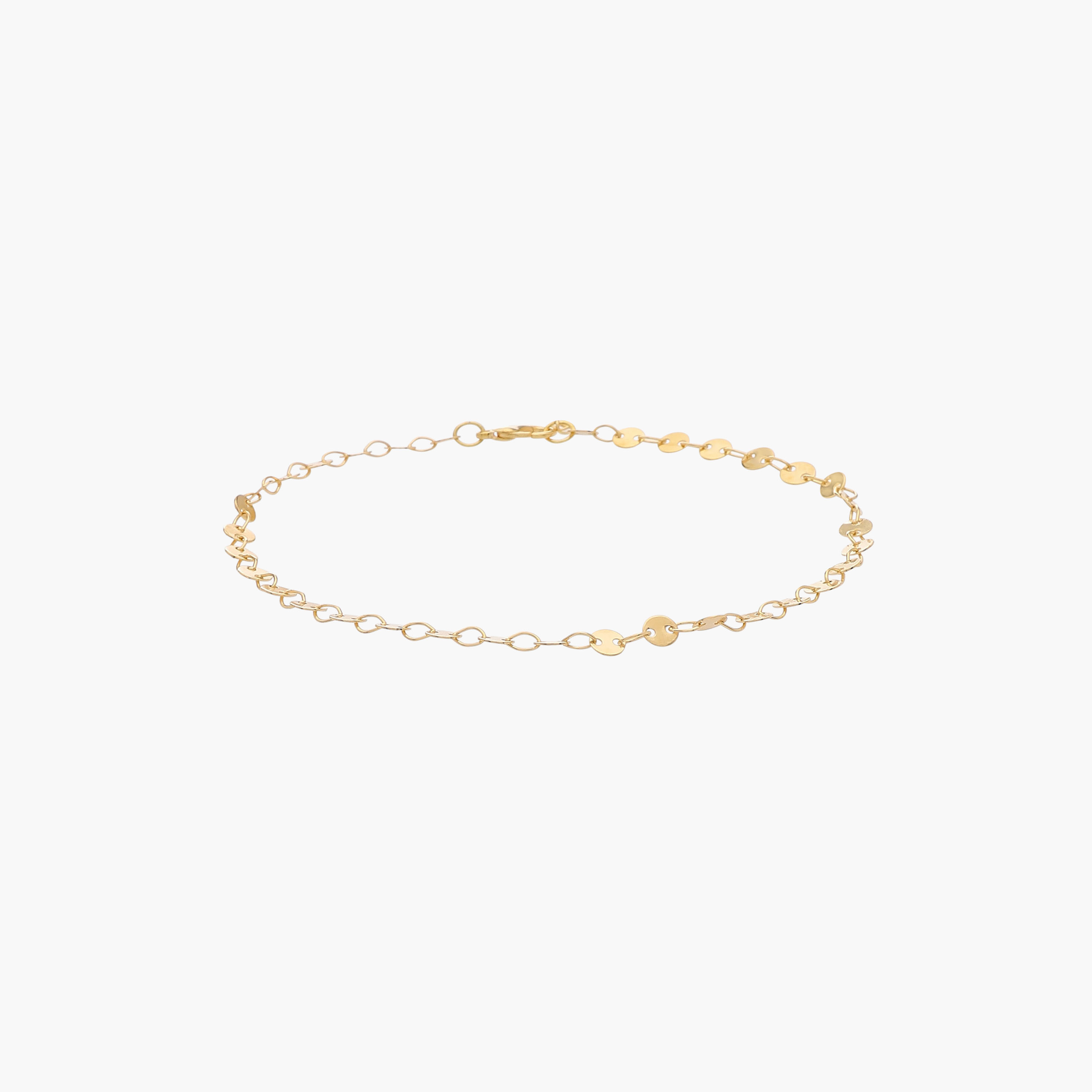 خلاخيل ذهبية اللون بتصاميم متنوعة - عبوة 3 قطع-women-watchesandjewellery-jewellery-anklets-image-7