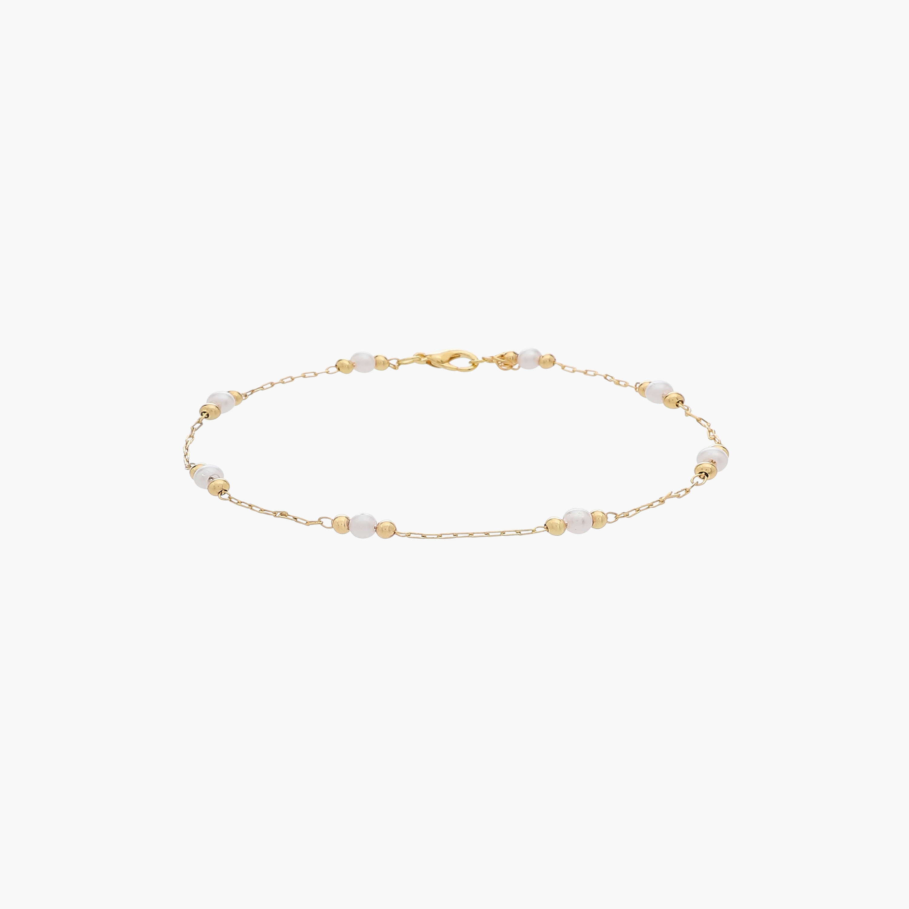 خلاخيل ذهبية اللون بتصاميم متنوعة - عبوة 3 قطع-women-watchesandjewellery-jewellery-anklets-image-6