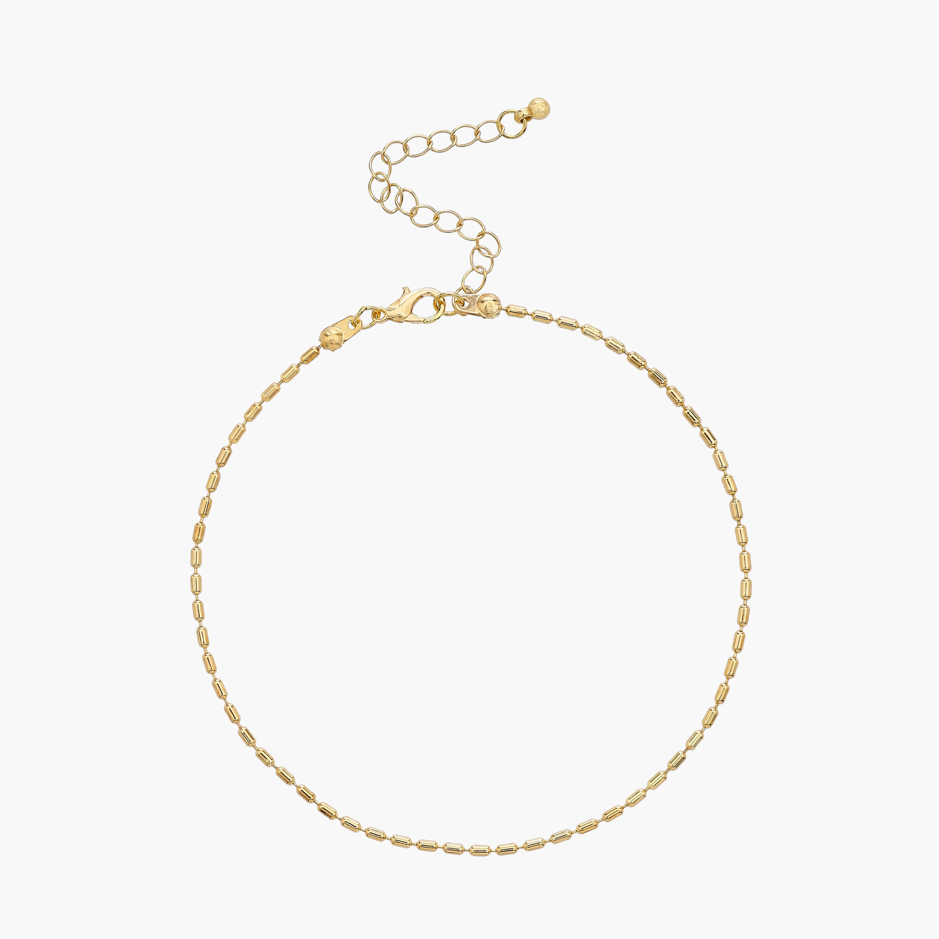 خلاخيل ذهبية اللون بتصاميم متنوعة - عبوة 3 قطع-women-watchesandjewellery-jewellery-anklets-image-5