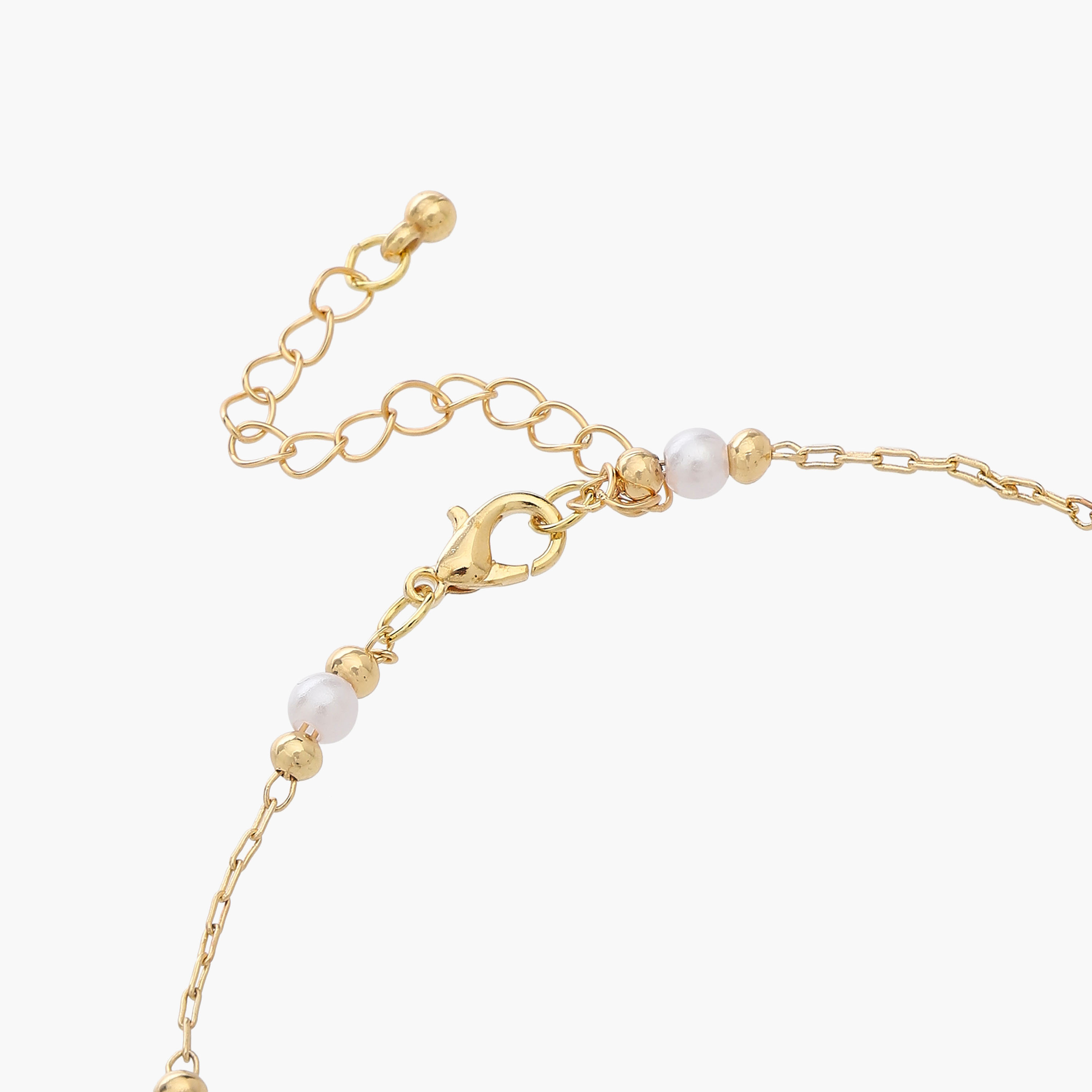 خلاخيل ذهبية اللون بتصاميم متنوعة - عبوة 3 قطع-women-watchesandjewellery-jewellery-anklets-image-1