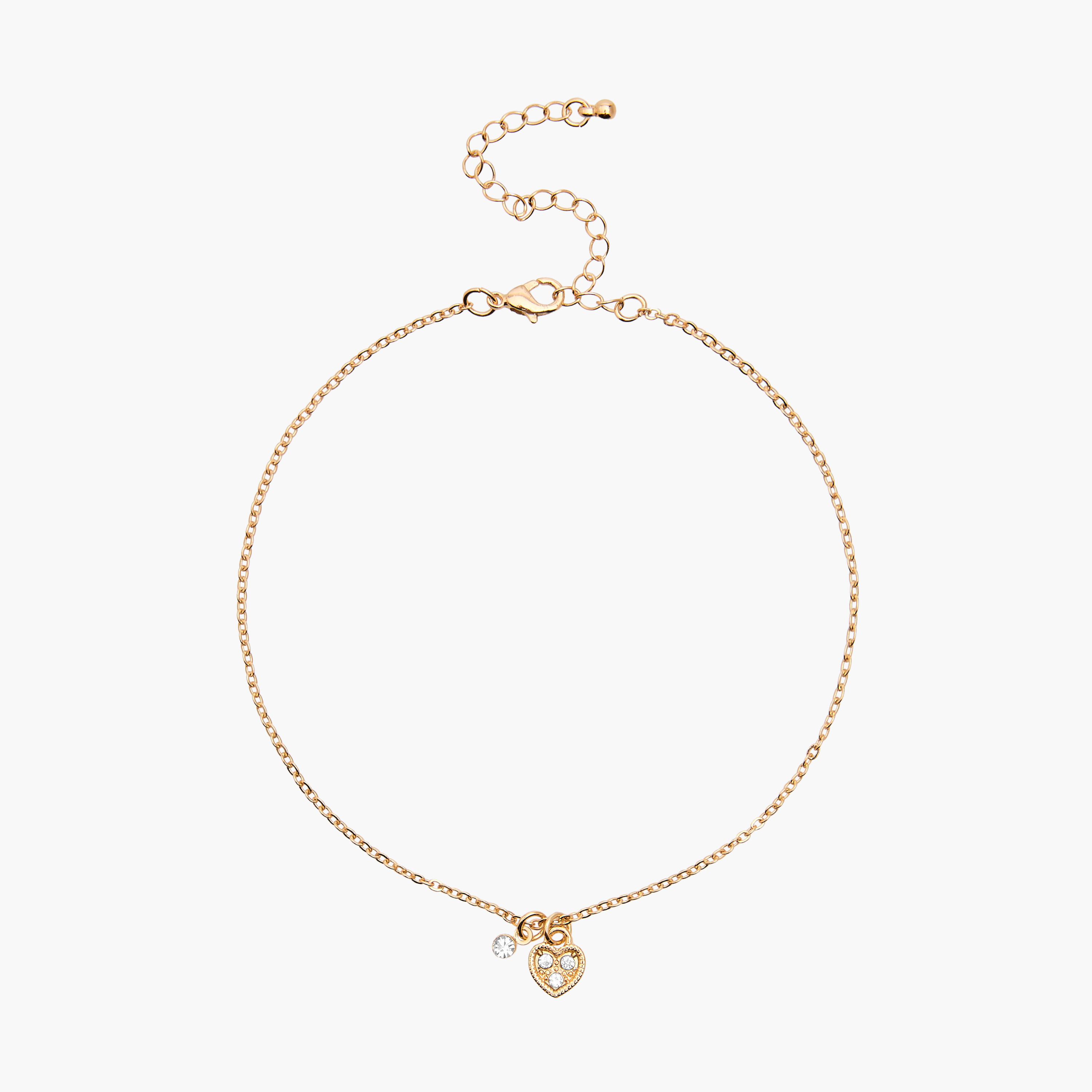 خلاخيل متنوعة مطلية بالذهب - عبوة 3 قطع-women-watchesandjewellery-jewellery-anklets-image-5