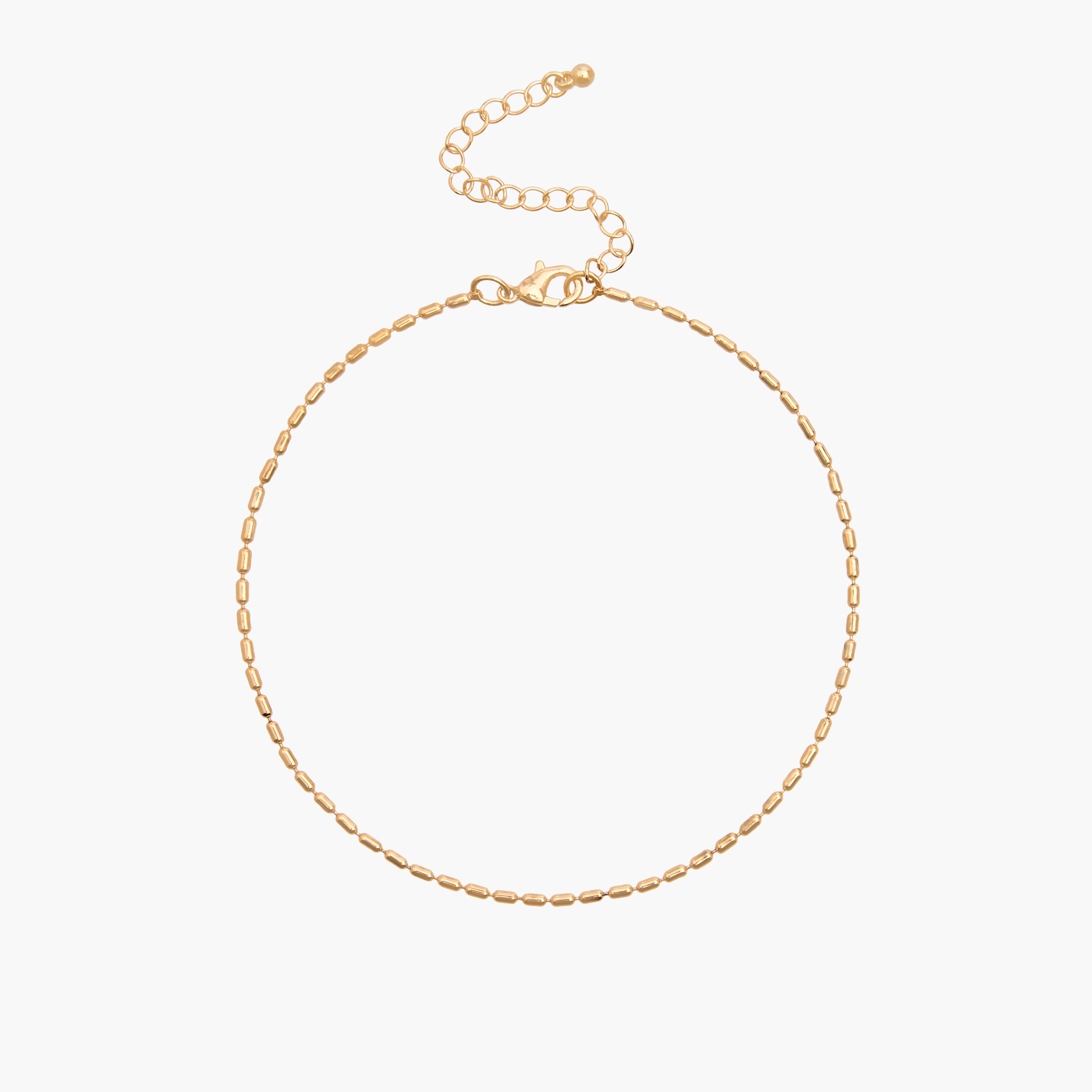 خلاخيل متنوعة مطلية بالذهب - عبوة 3 قطع-women-watchesandjewellery-jewellery-anklets-image-4