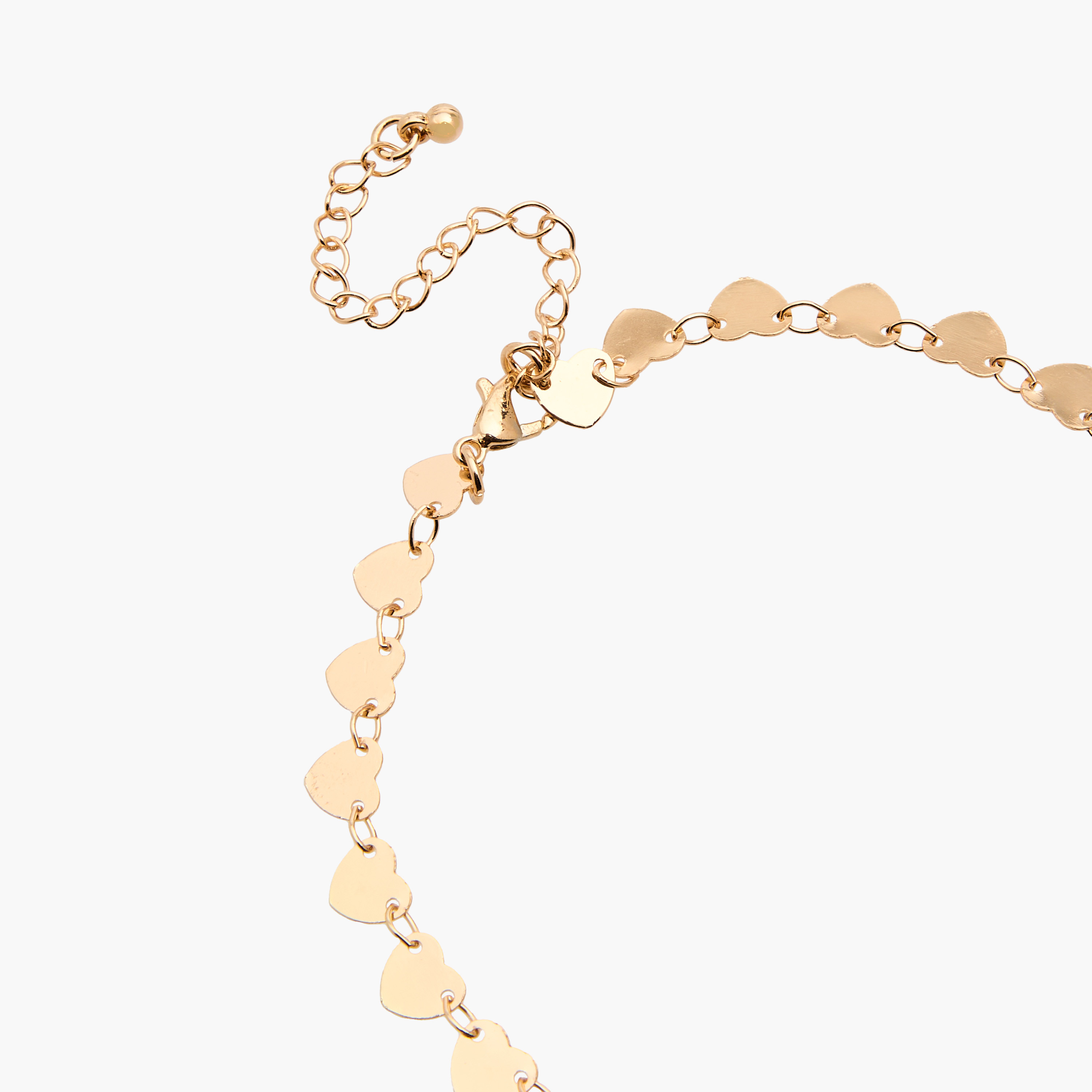 خلاخيل متنوعة مطلية بالذهب - عبوة 3 قطع-women-watchesandjewellery-jewellery-anklets-image-2