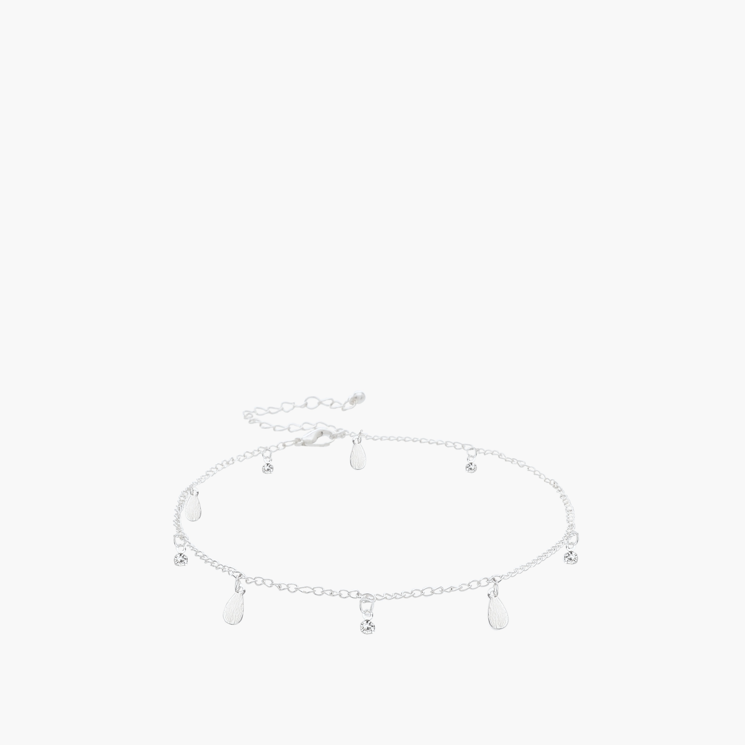 خلاخيل معدنية بتزيينات - طقم 3 قطع-women-watchesandjewellery-jewellery-anklets-image-7