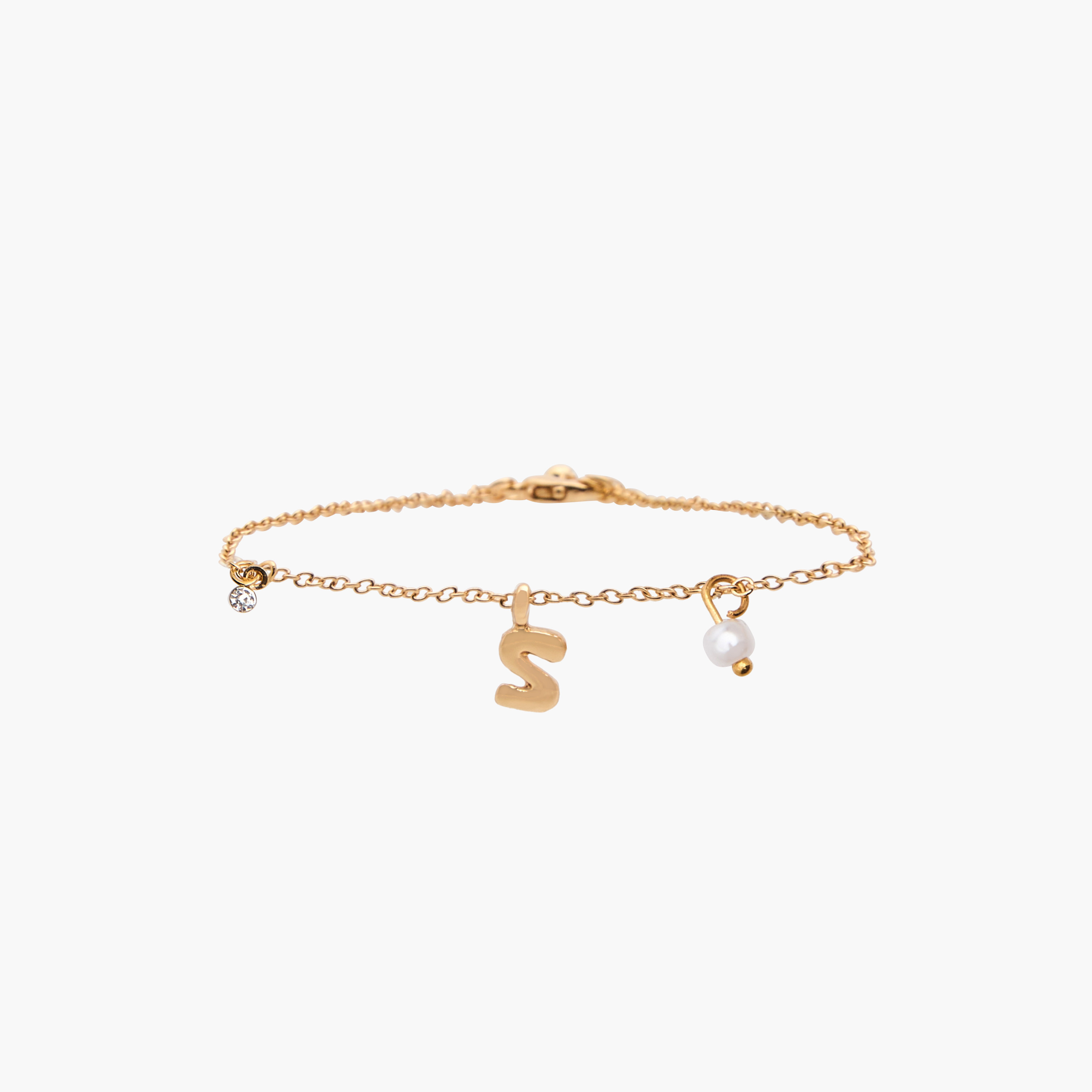 سوار بحرف ولون ذهبي-women-watchesandjewellery-jewellery-banglesandbracelets-image-1