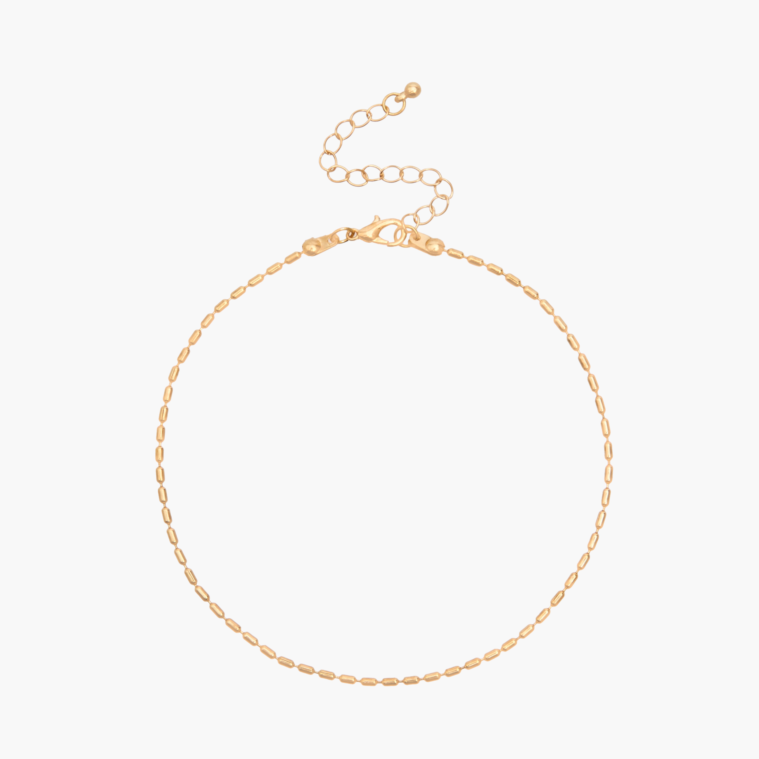 خلاخيل مزينة مطلية بالذهب - عبوة من 3 قطع-women-watchesandjewellery-jewellery-anklets-image-3