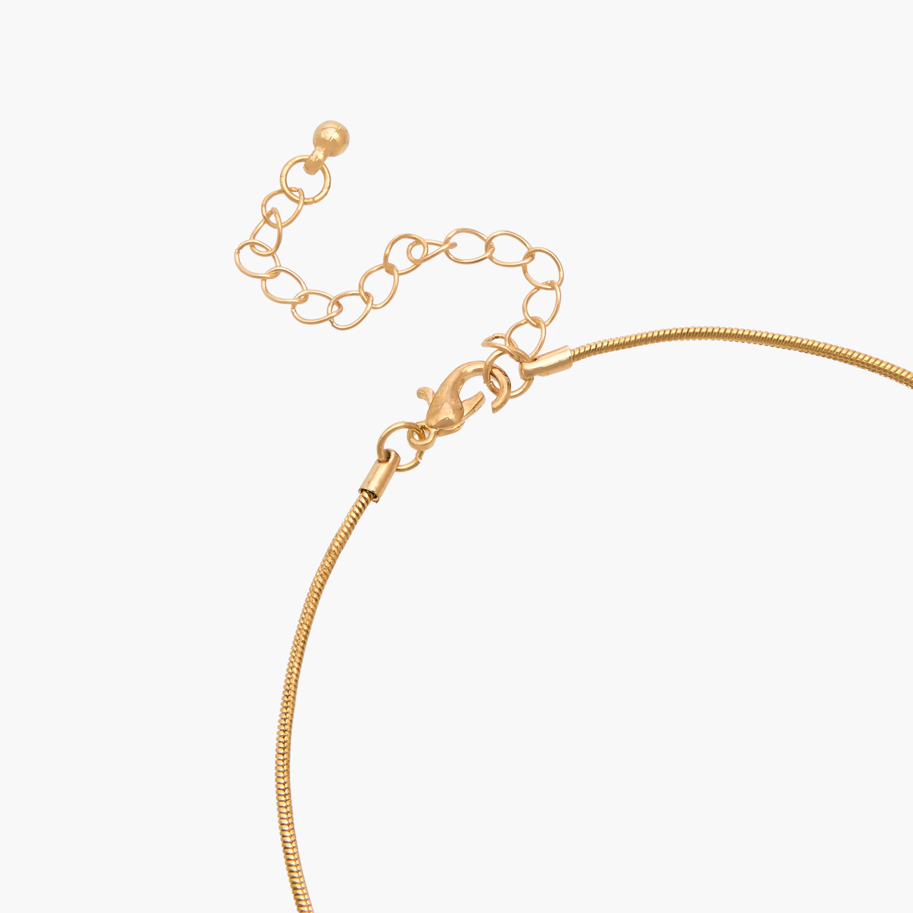 خلاخيل مزينة مطلية بالذهب - عبوة من 3 قطع-women-watchesandjewellery-jewellery-anklets-image-2