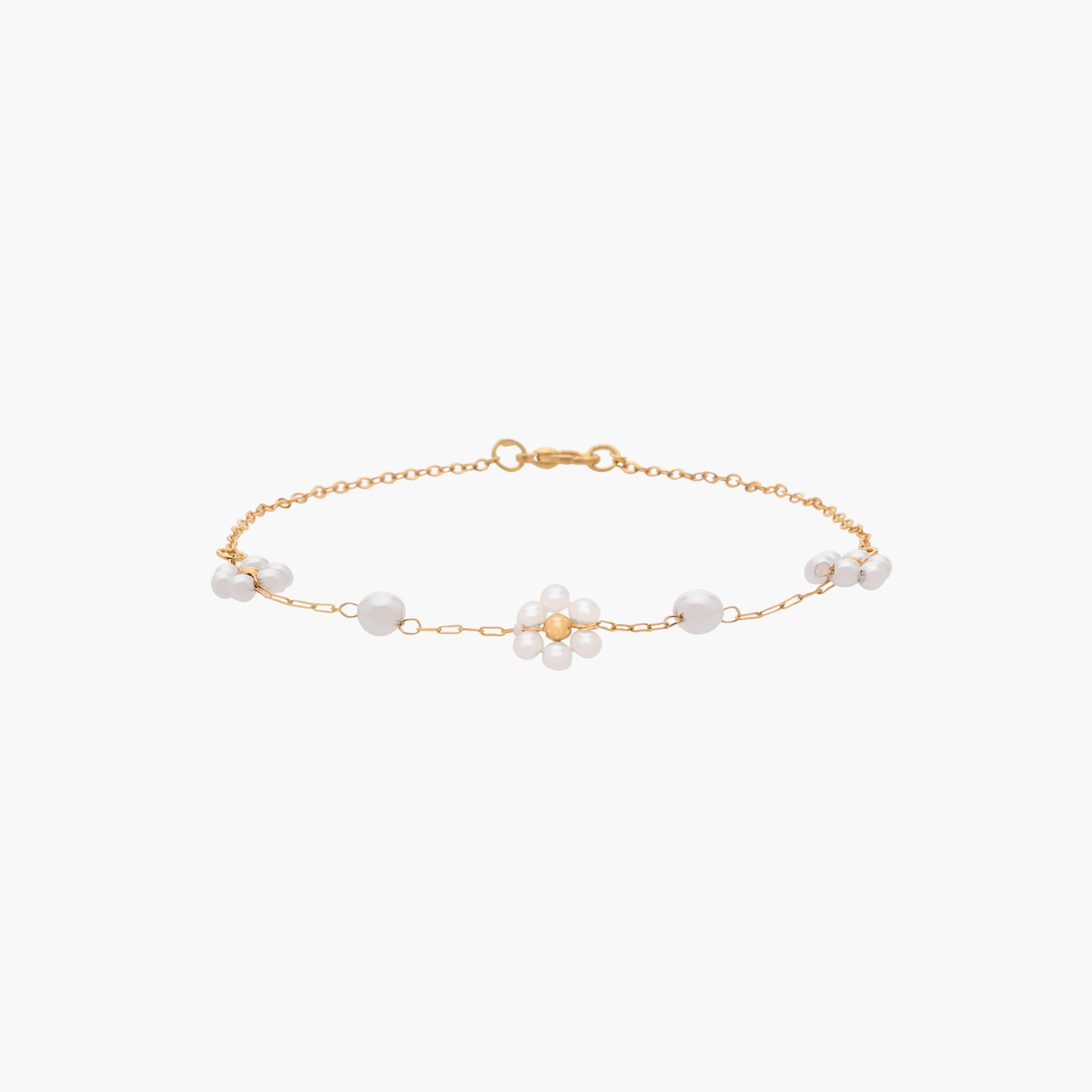 خلخال بلون ذهبي مزين باللؤلؤ-women-watchesandjewellery-jewellery-anklets-image-4