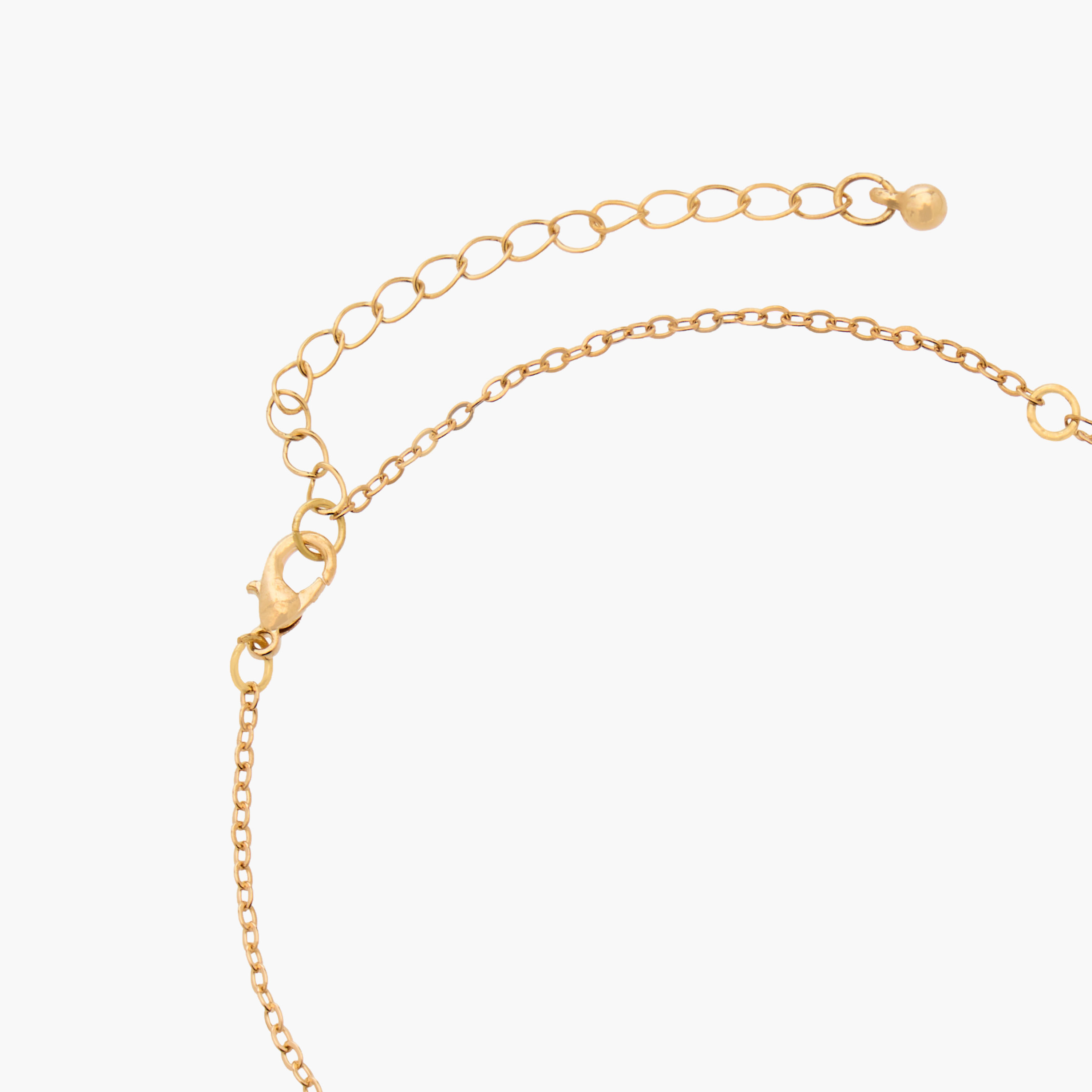 خلخال بلون ذهبي مزين باللؤلؤ-women-watchesandjewellery-jewellery-anklets-image-1