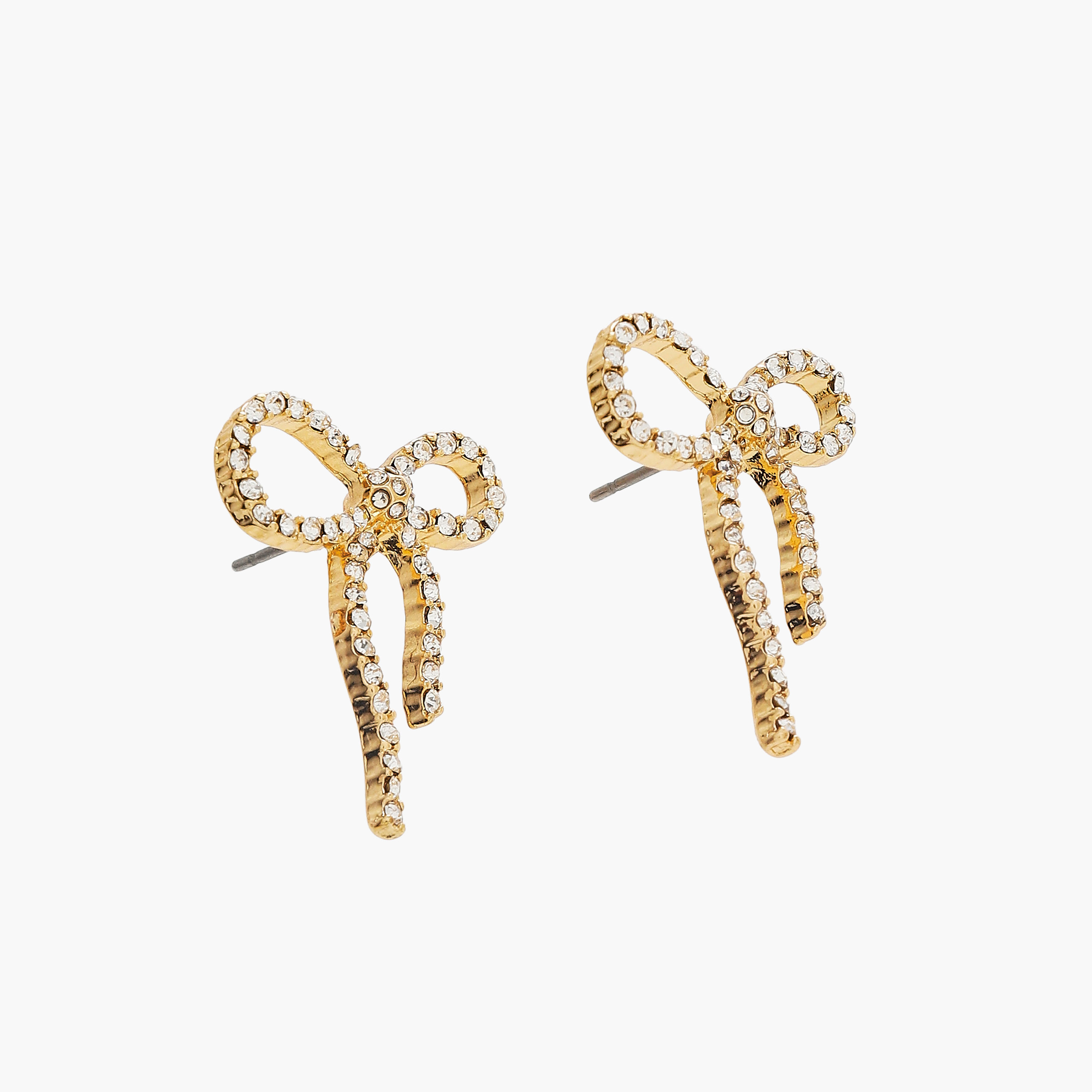 Set of 2 - Bow Embellished Pendant Necklace and Earrings-women-watchesandjewellery-jewellery-jewellerysets-image-5