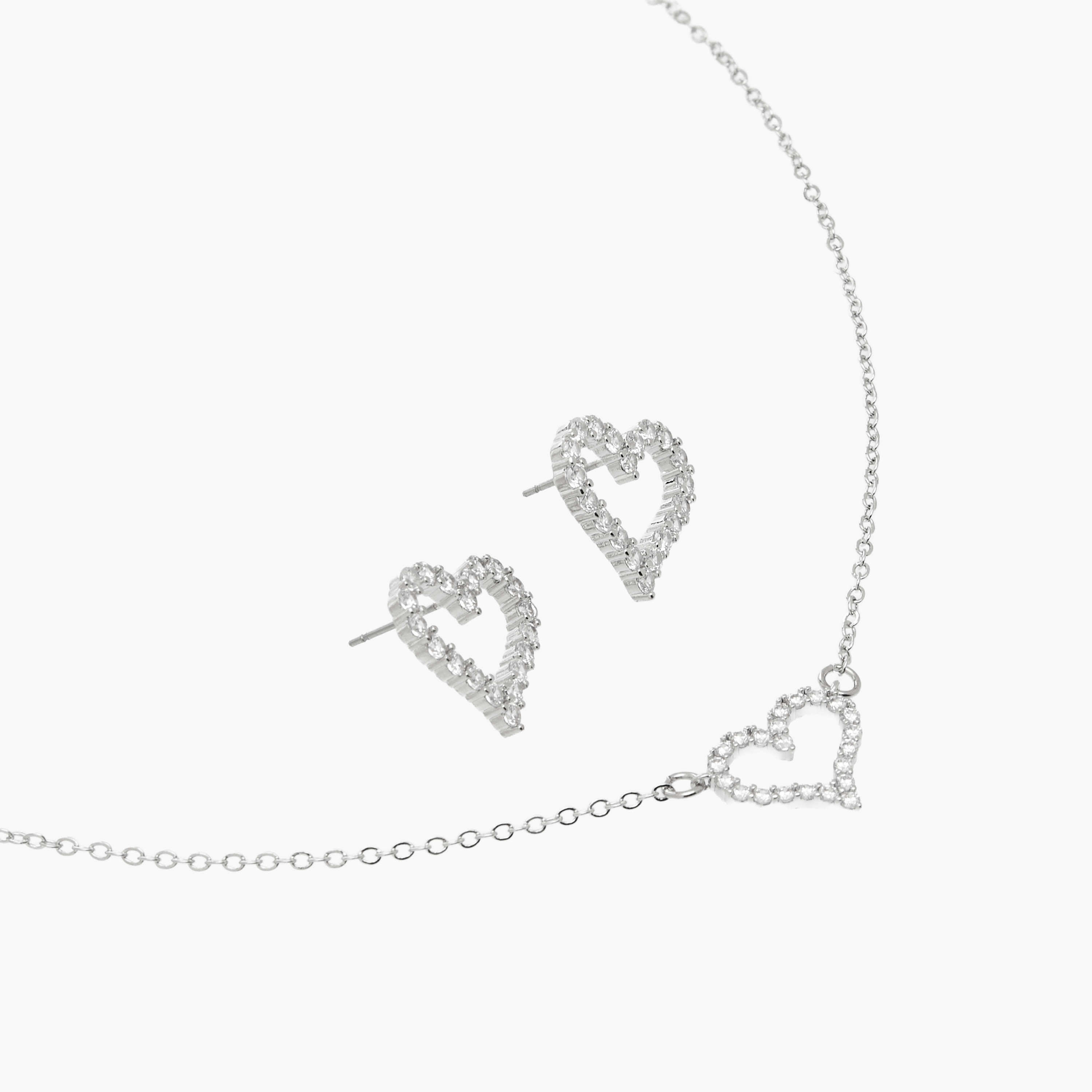 Set of 2 - Embellished Pendant Necklace and Earrings-women-watchesandjewellery-jewellery-jewellerysets-image-3