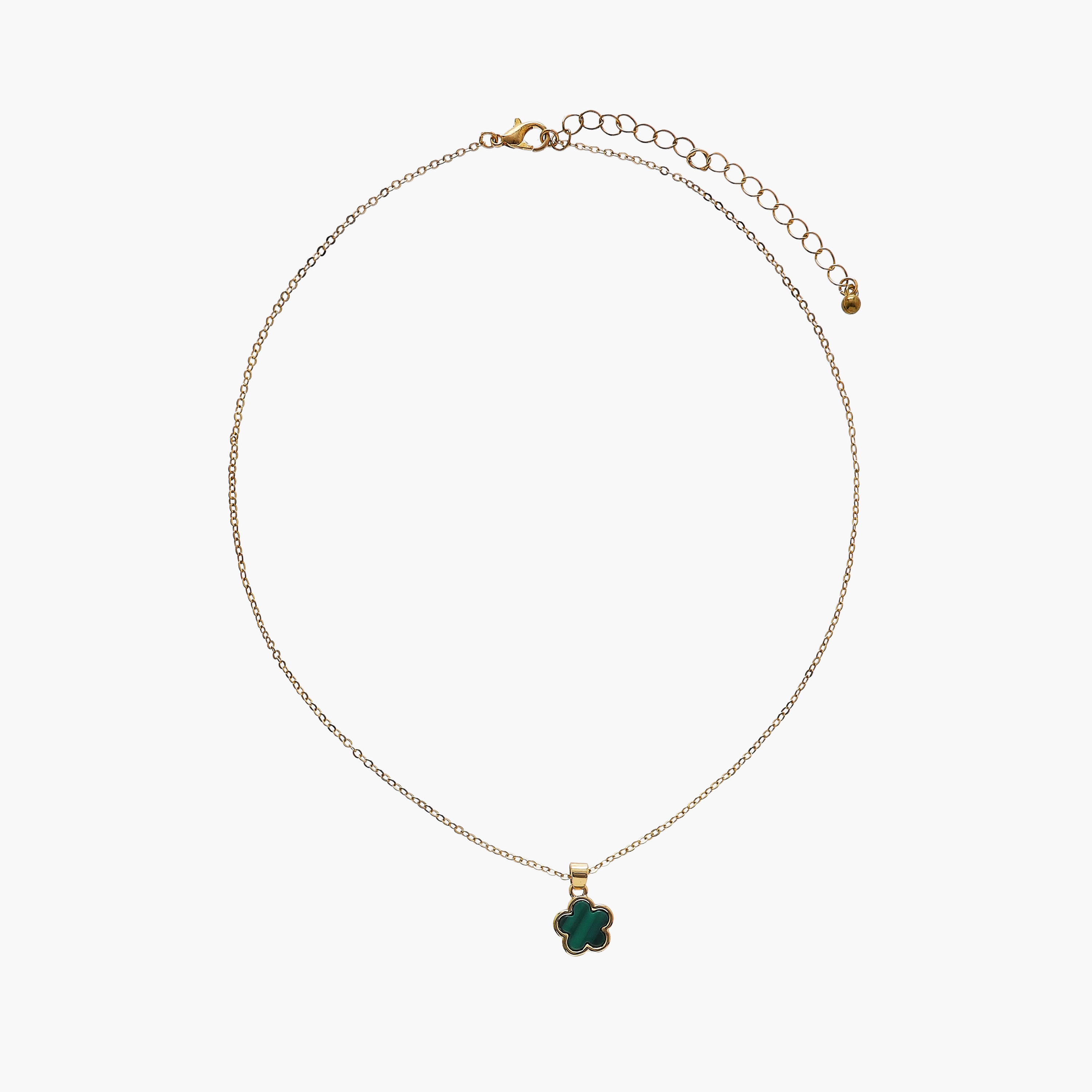 Set of 2 - Floral Pendant Necklace and Earrings-women-watchesandjewellery-jewellery-jewellerysets-image-2