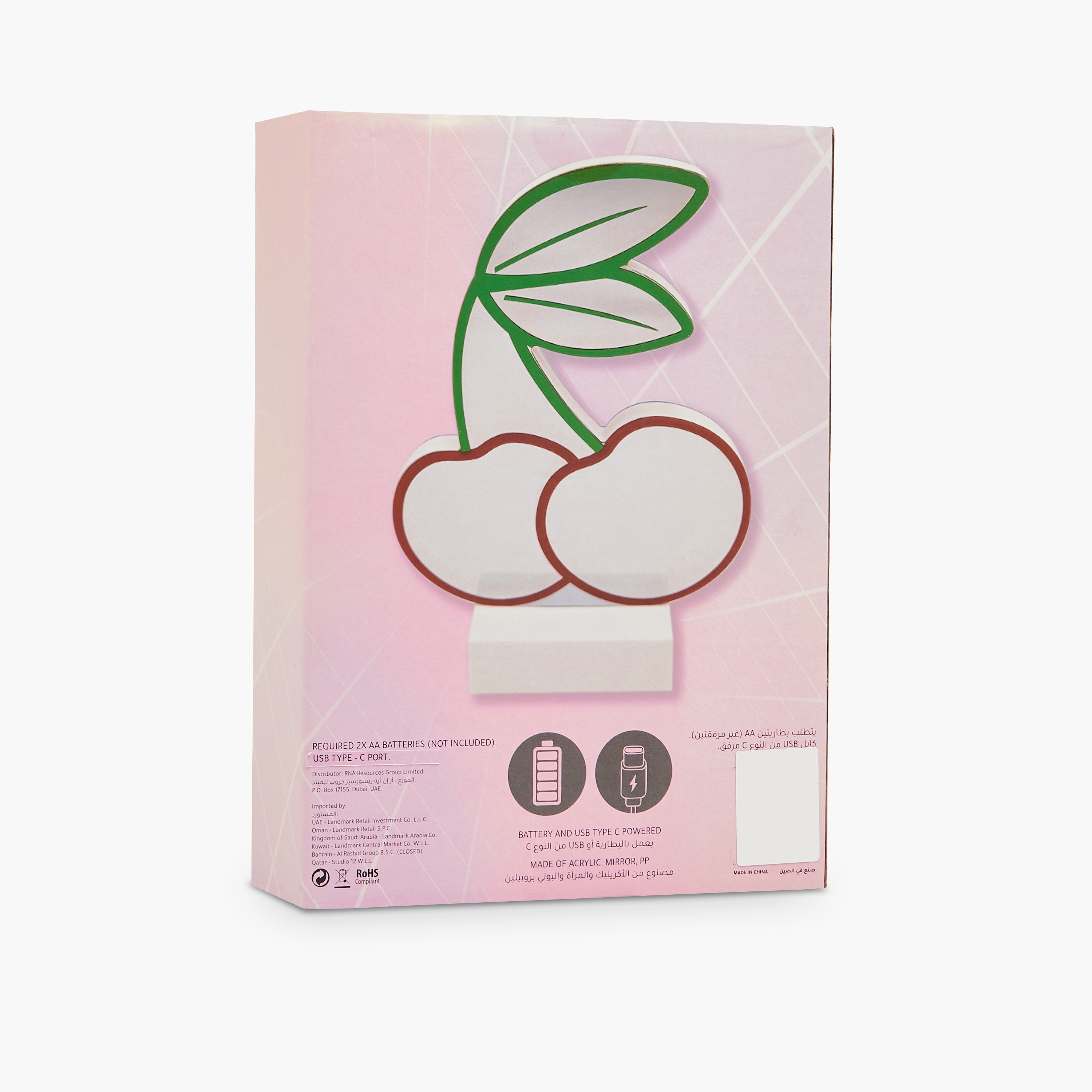 Cherry Infinity Tunnel LED Light - 18x6x26 cms-household-lighting-decorativelighting-noveltylights-image-3