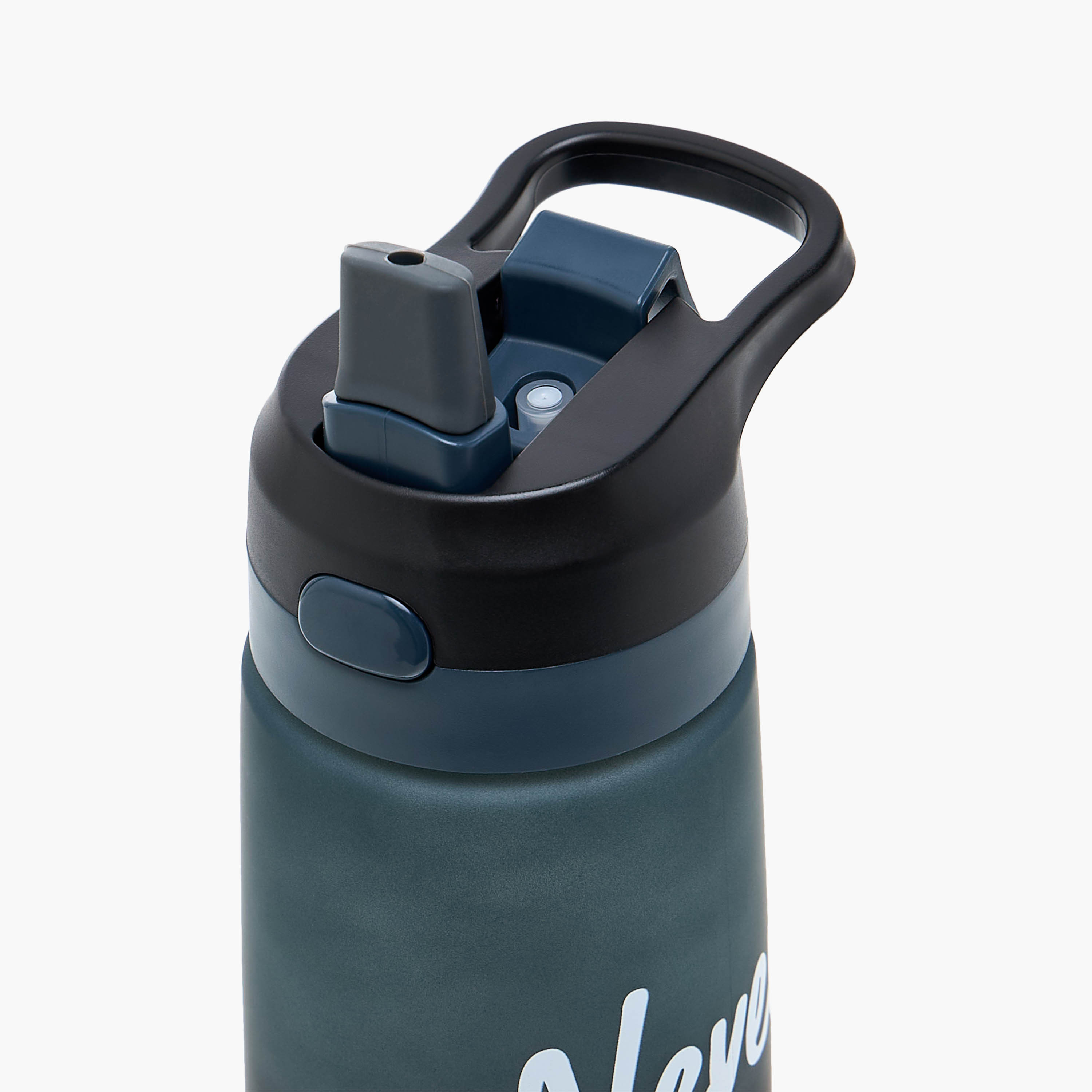 قارورة مياه بقشّة وطبعات شعار-household-dining-drinkserveware-bottles-image-2