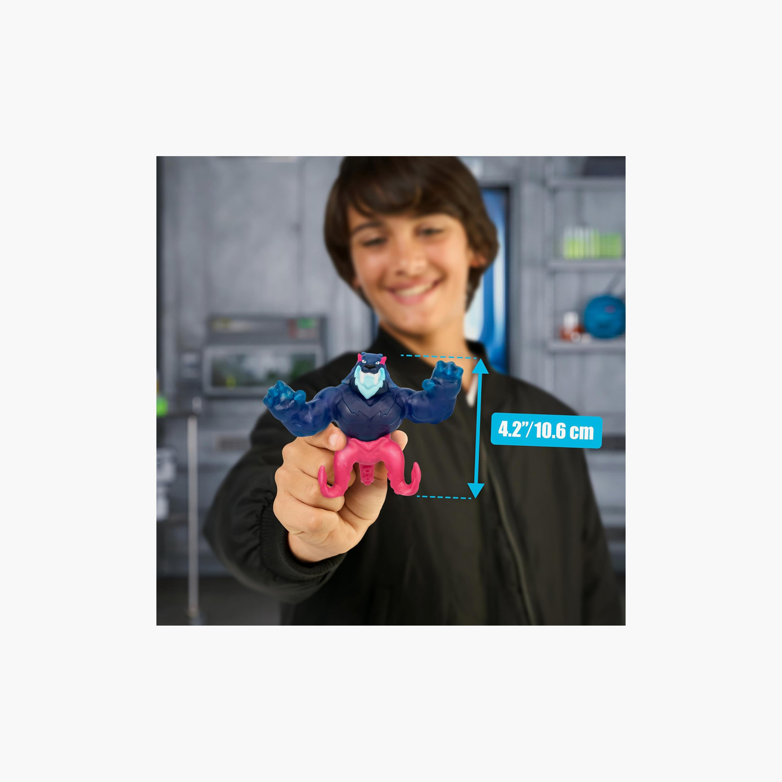 MrBeast Lab Hyper Fusion Stretchy Hero - Sabertooth Squid-toys-playfigures-actionfigures-image-3