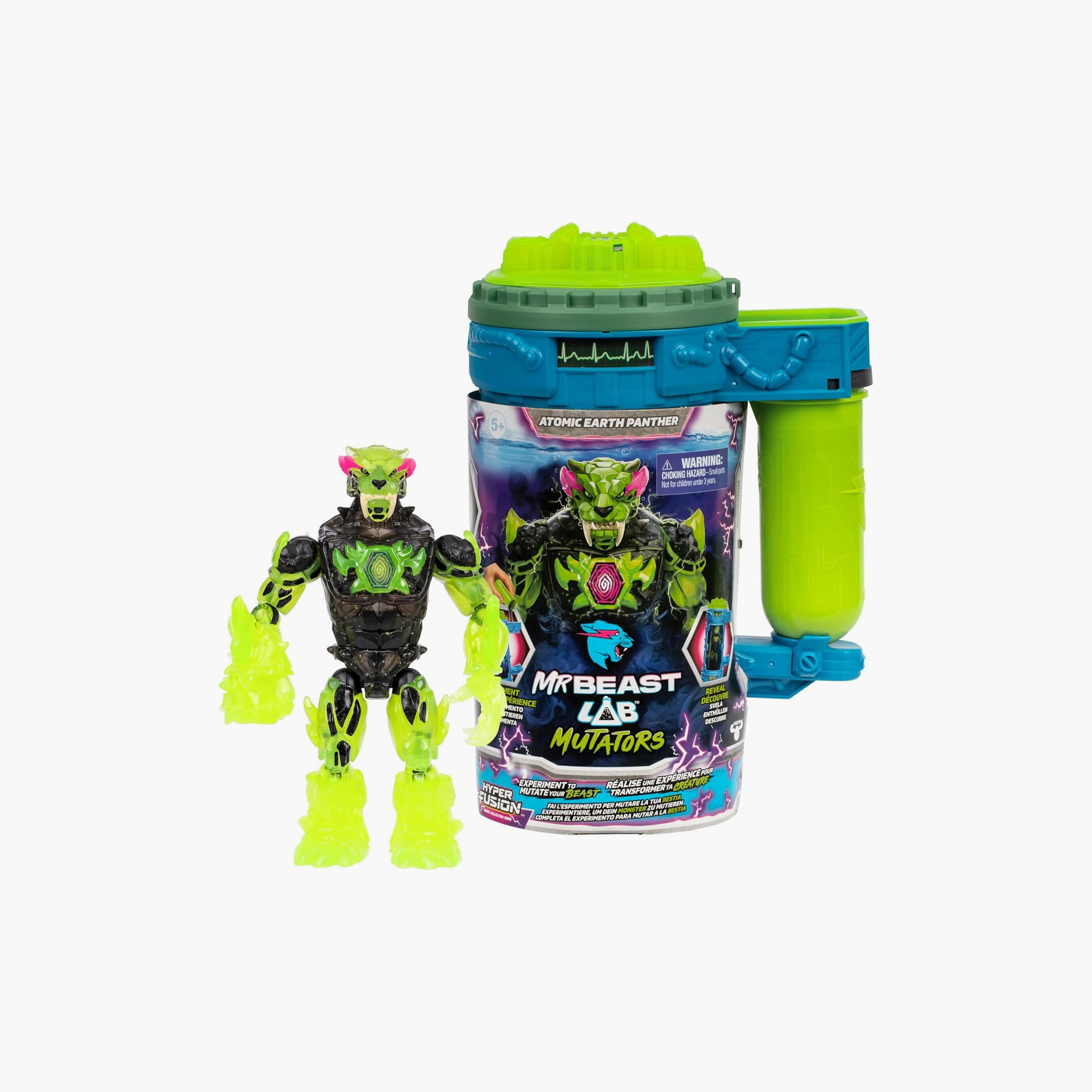 MrBeast Lab Mutation Chamber Collectible - Rock Panther-toys-playfigures-actionfigures-image-1