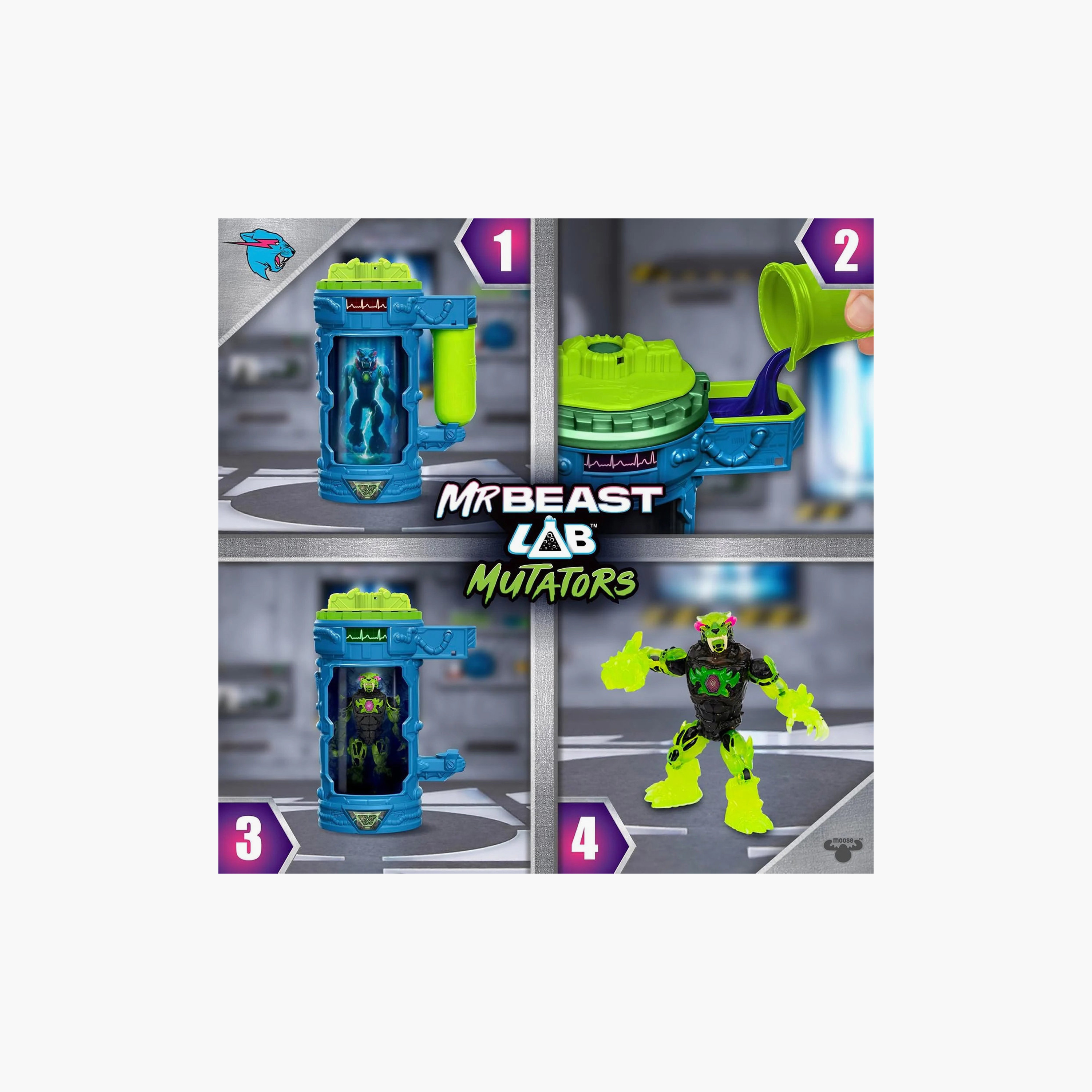 MrBeast Lab Mutation Chamber Collectible - Rock Panther-toys-playfigures-actionfigures-image-5