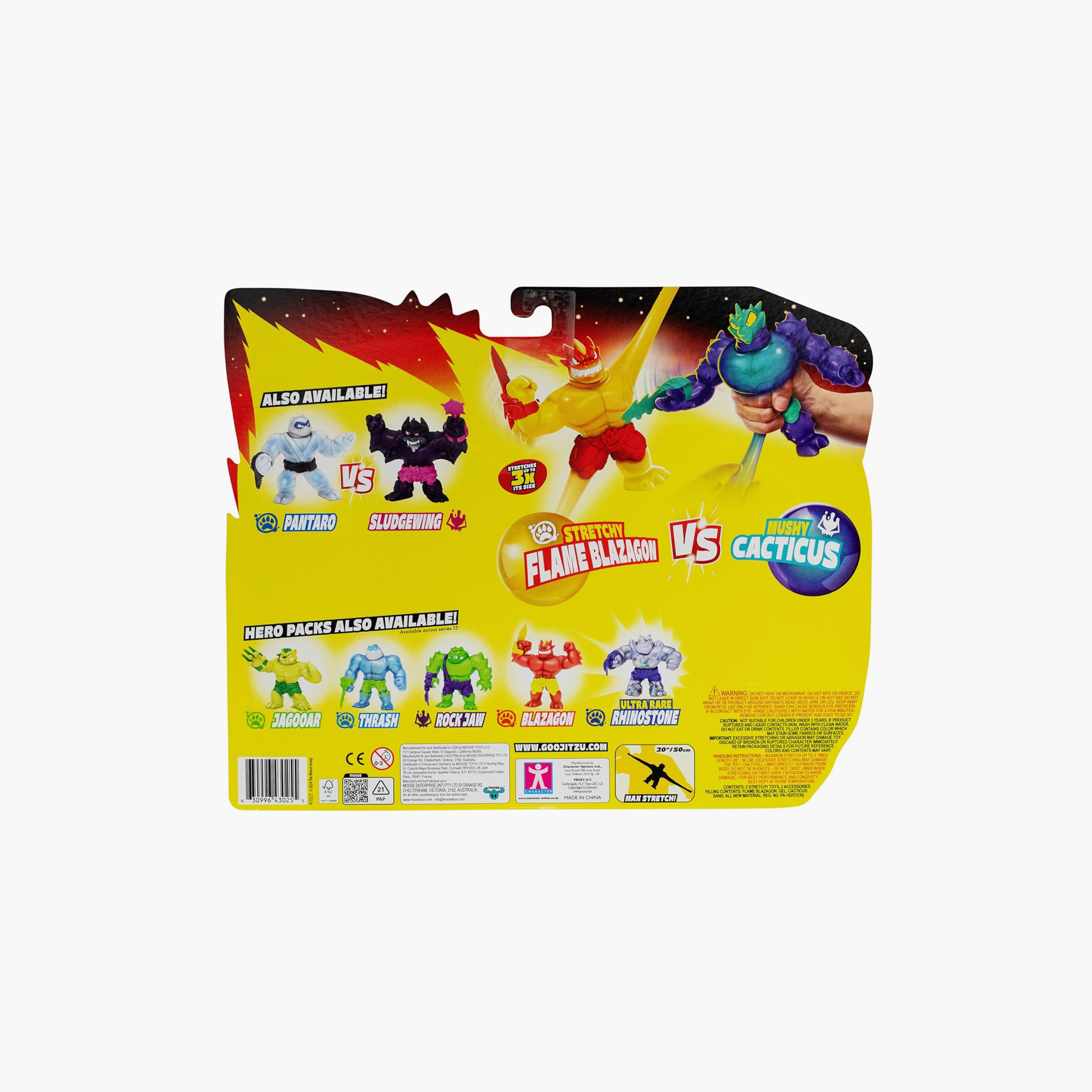 Heroes of Goo Jit Zu Meteor Madness Versus Pack - Blazagon Vs Cacticus-toys-playfigures-actionfigures-image-6