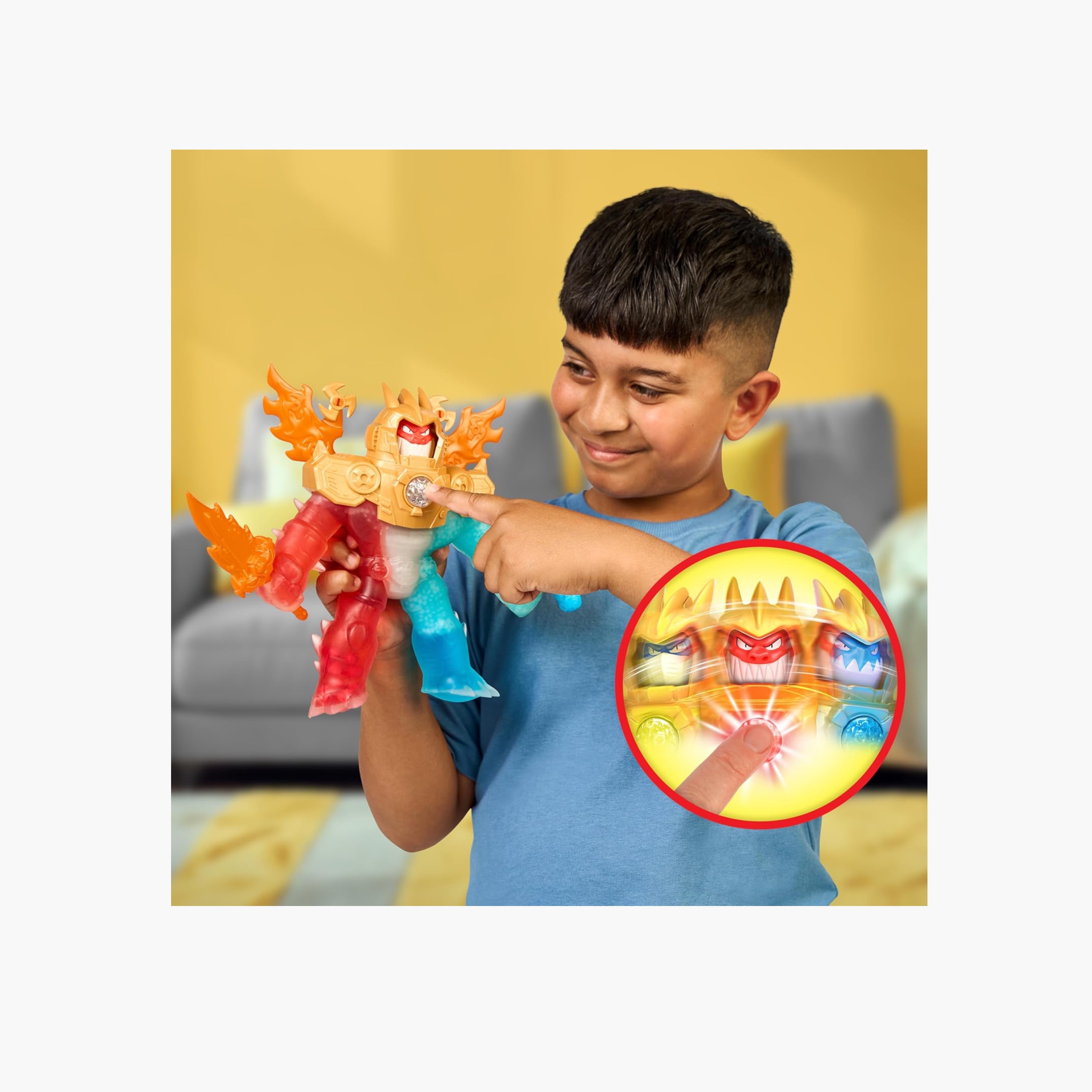 مجسم مطاطي لشخصية جو ترون سوبريم من جو جيت زو-toys-playfigures-actionfigures-image-5