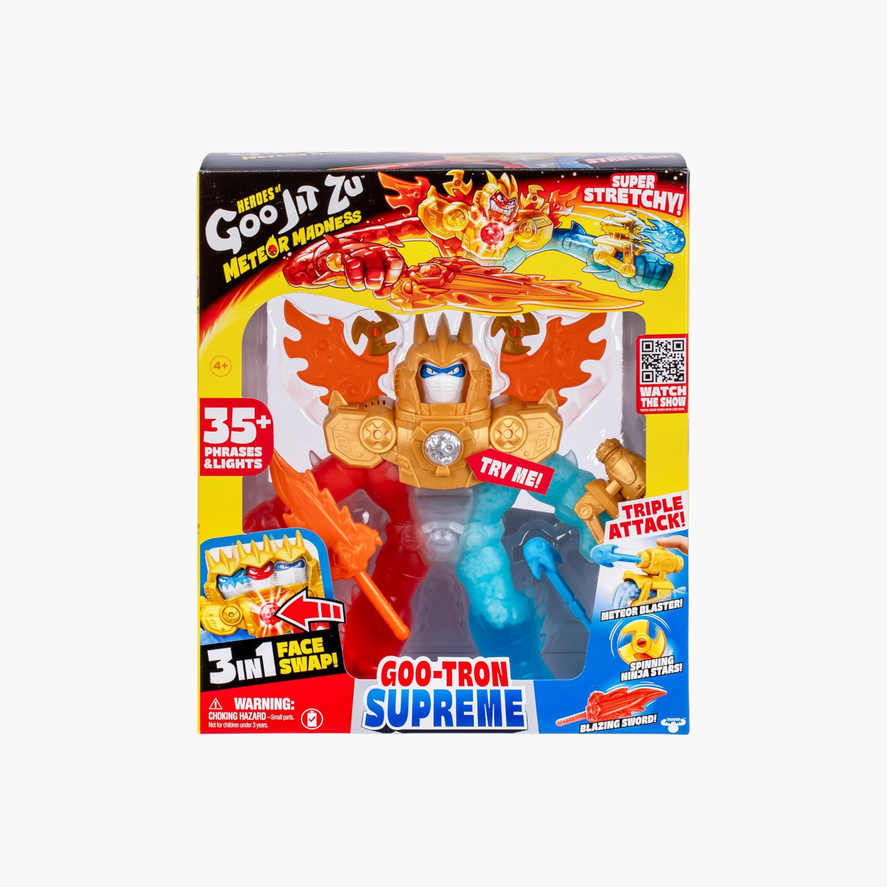 مجسم مطاطي لشخصية جو ترون سوبريم من جو جيت زو-toys-playfigures-actionfigures-image-1