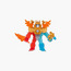 Heroes Of Goo Jit Zu - S13 Meteor Madness Goo-Tron Supreme Stretchy Action Figure - 12.7 cm-toys-playfigures-actionfigures-image-1