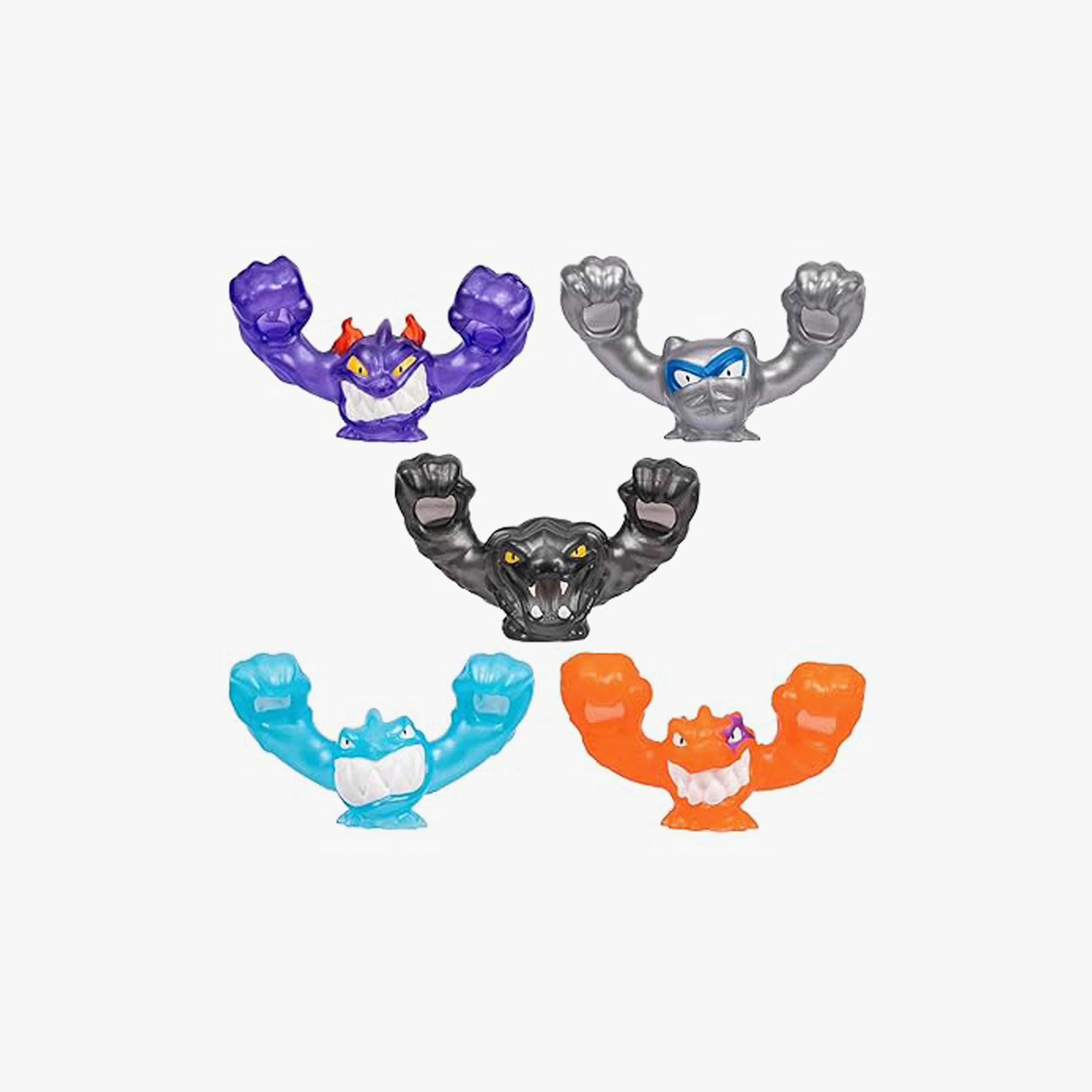 Heroes of Goo Jit Zu 5-Piece Meteor Madness Goo Cosmic Metallic Slingers-toys-playfigures-actionfigures-image-1