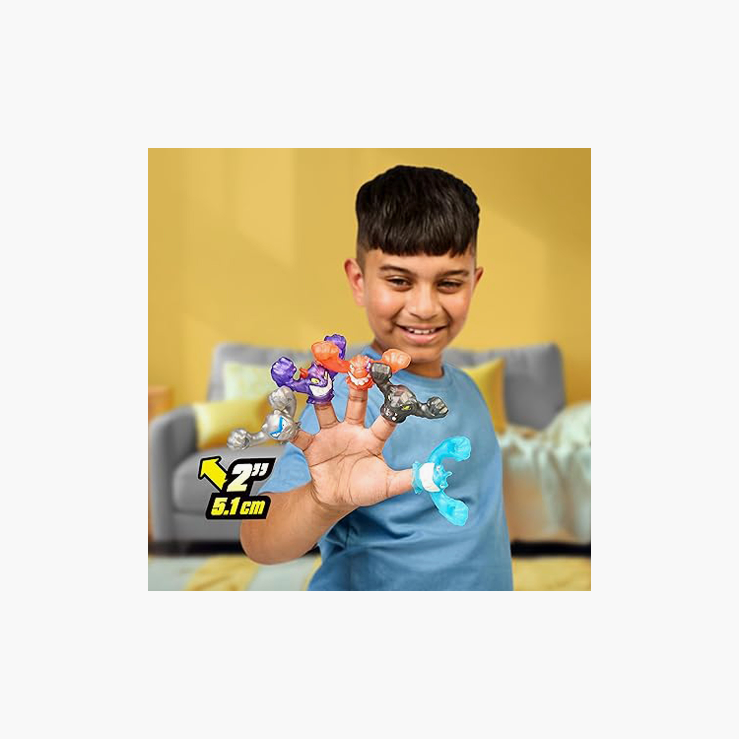 Heroes of Goo Jit Zu 5-Piece Meteor Madness Goo Cosmic Metallic Slingers-toys-playfigures-actionfigures-image-3