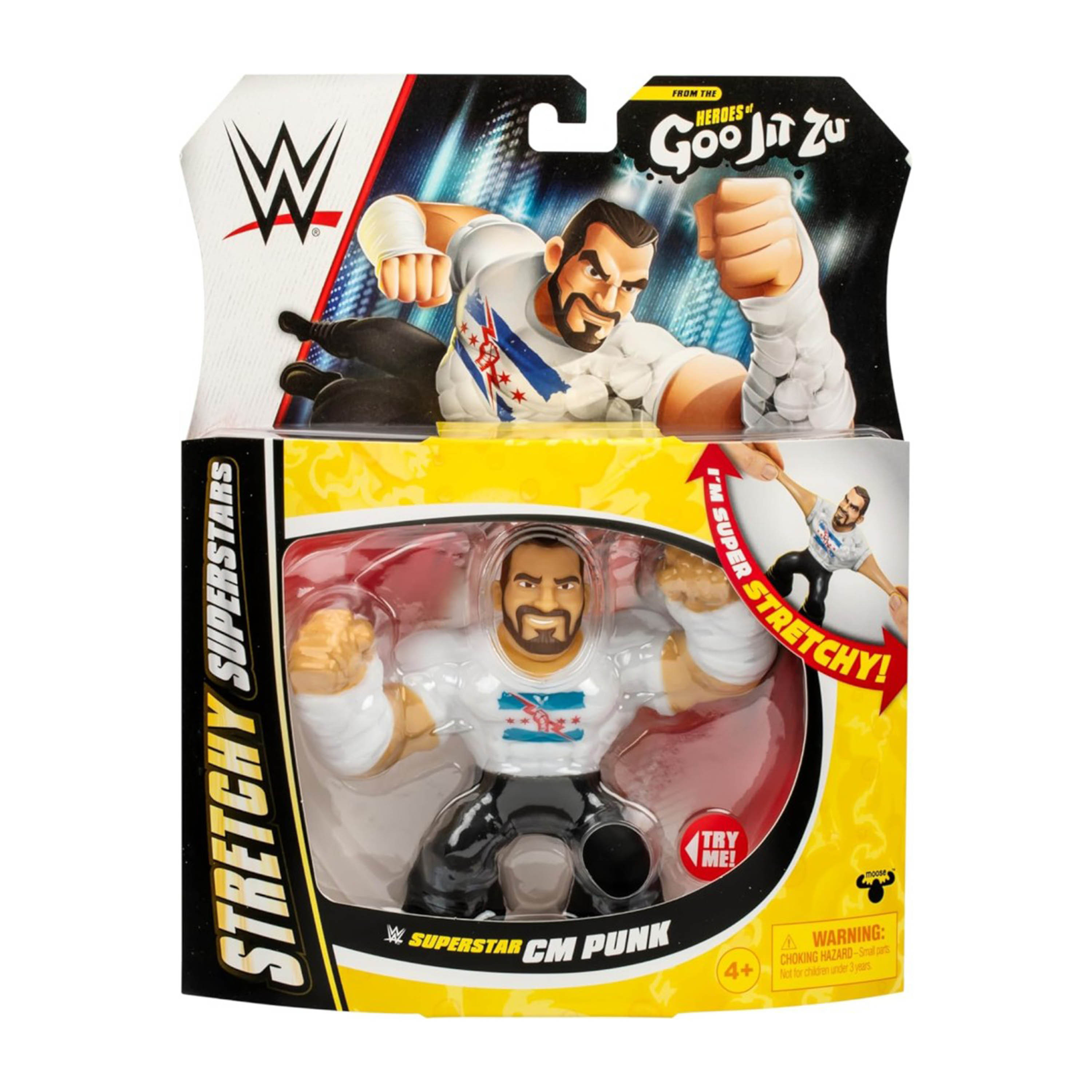 Goo Jit Zu Superstar CM Punk Stretchy Action Figure-toys-playfigures-actionfigures-image-4