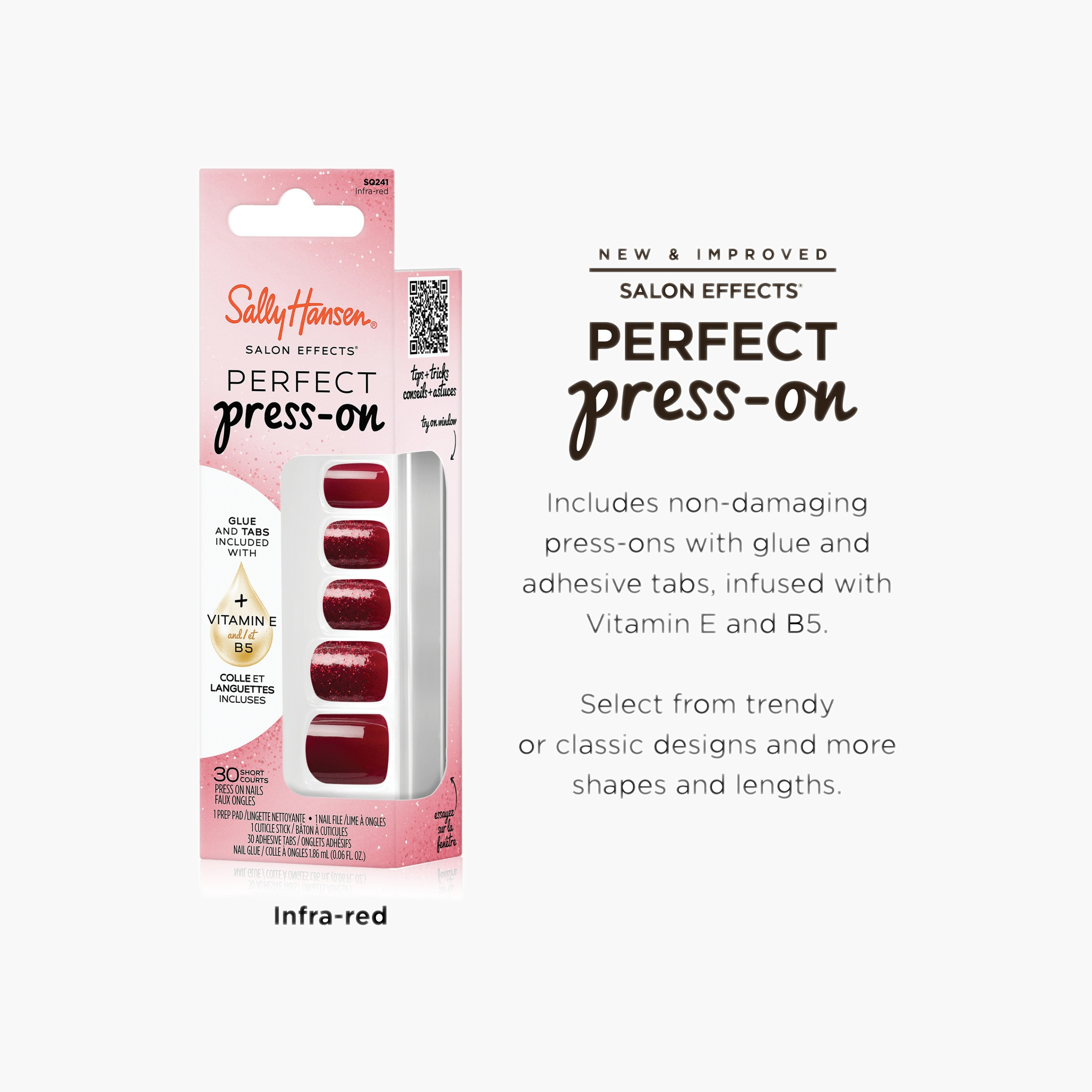 مجموعة أظافر سالي هانسن اللامعة اللاصقة - 27 غرام-beautyandpersonalcare-makeup-nails-artificialnails-image-5