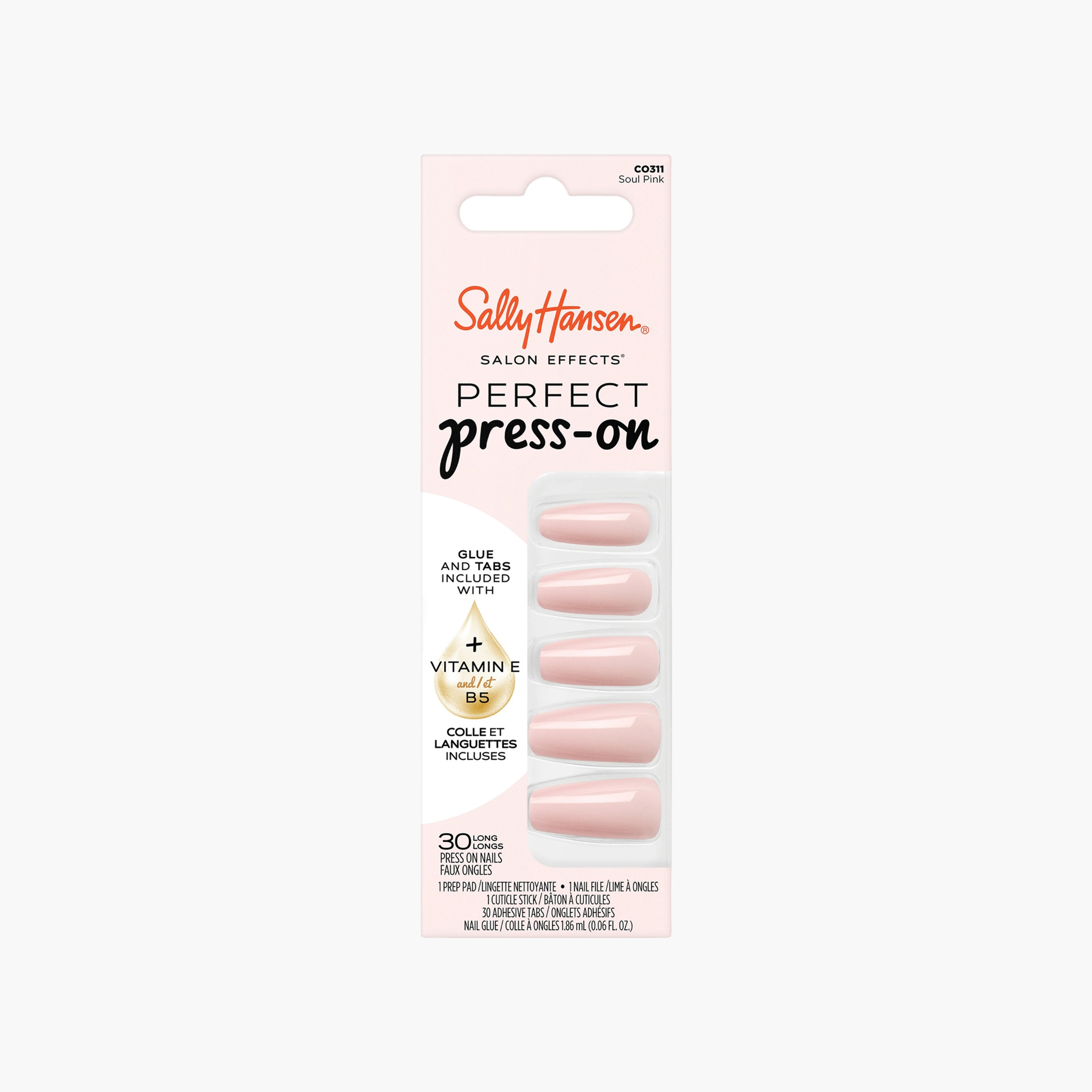 Sally Hansen Glossy Press-On Nails Set-27g-beautyandpersonalcare-makeup-nails-artificialnails-image-1