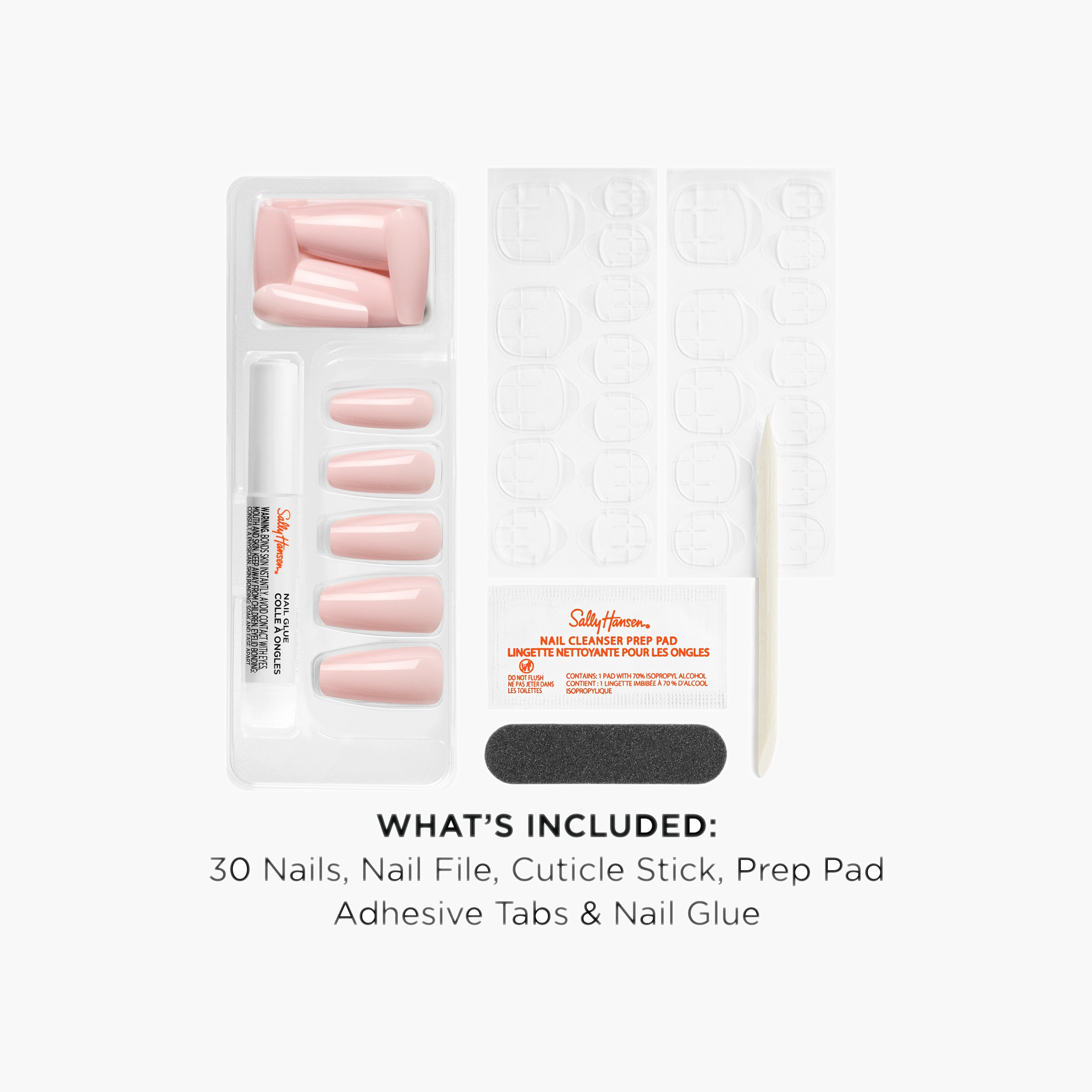 Sally Hansen Glossy Press-On Nails Set-27g-beautyandpersonalcare-makeup-nails-artificialnails-image-2