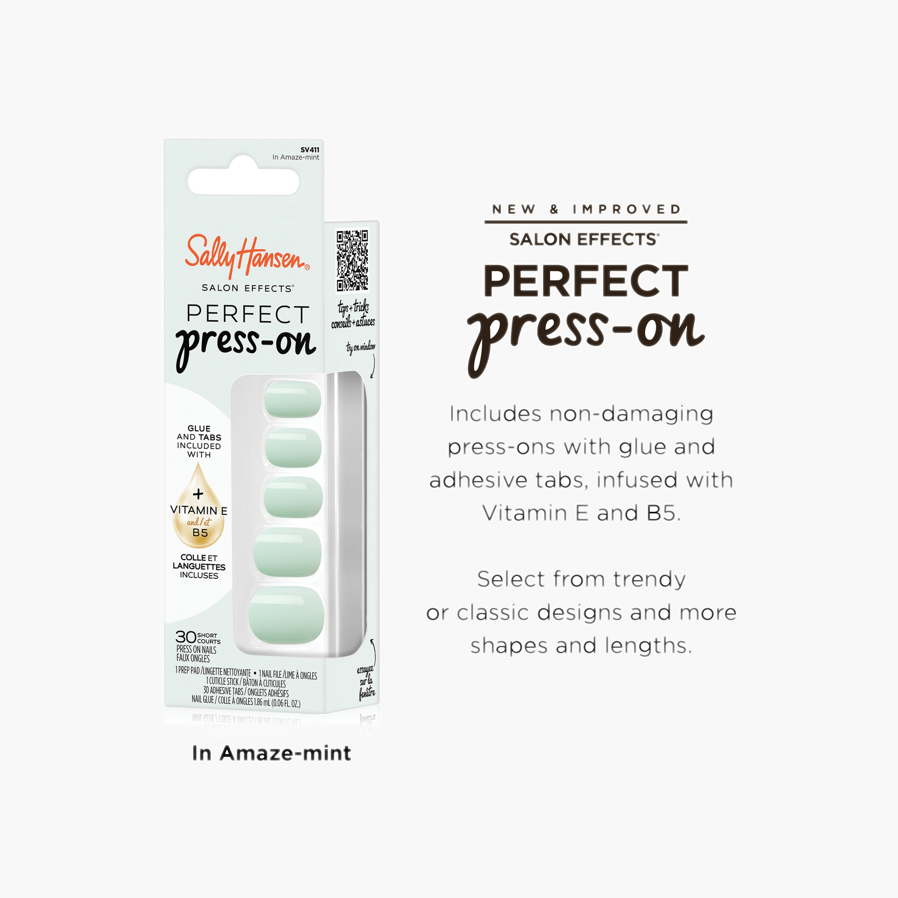 Sally Hansen Glossy Press-On Nails Set-27g-beautyandpersonalcare-makeup-nails-artificialnails-image-24