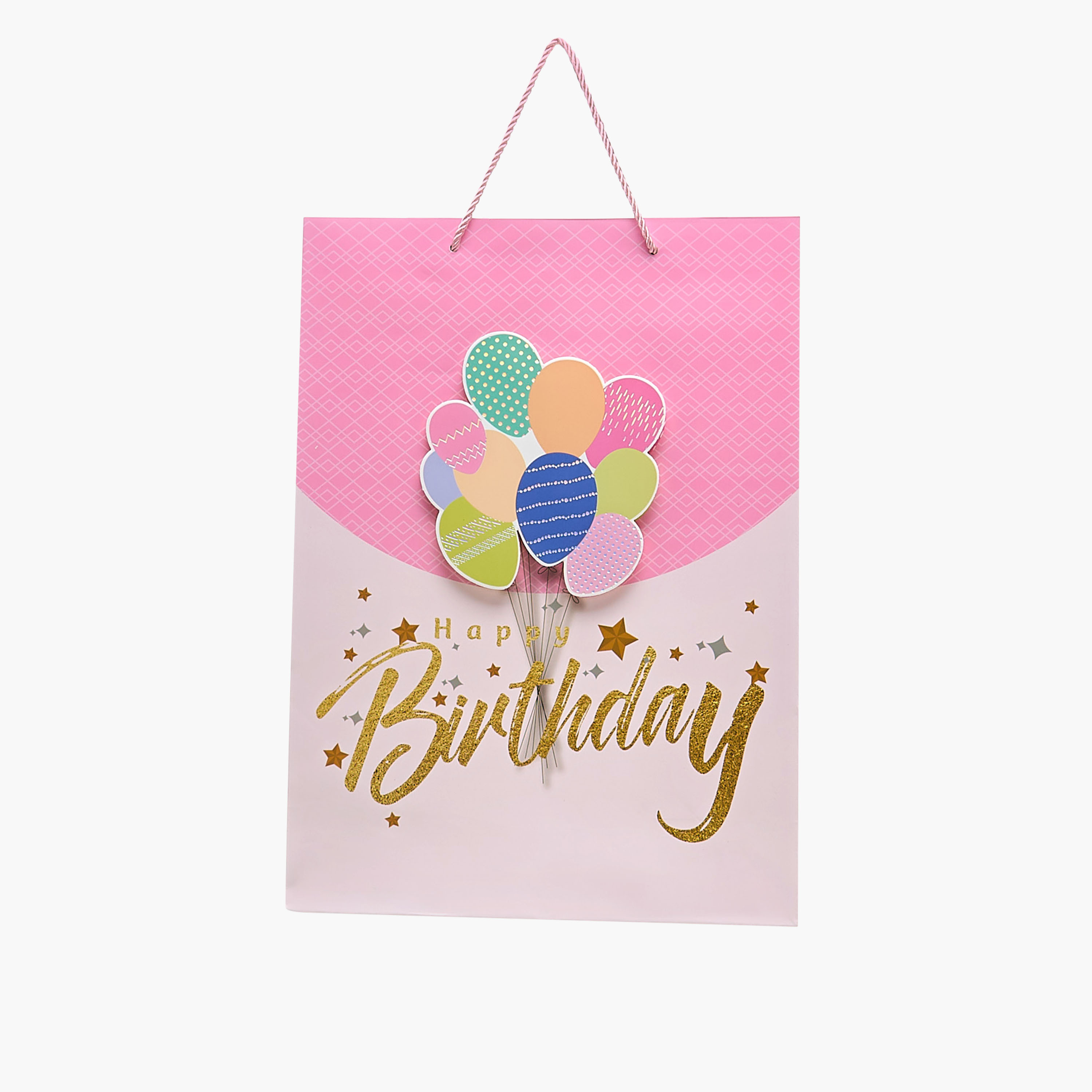 Happy Birthday Paper Gift Bag - Large-household-giftingaccessories-giftings-image-1