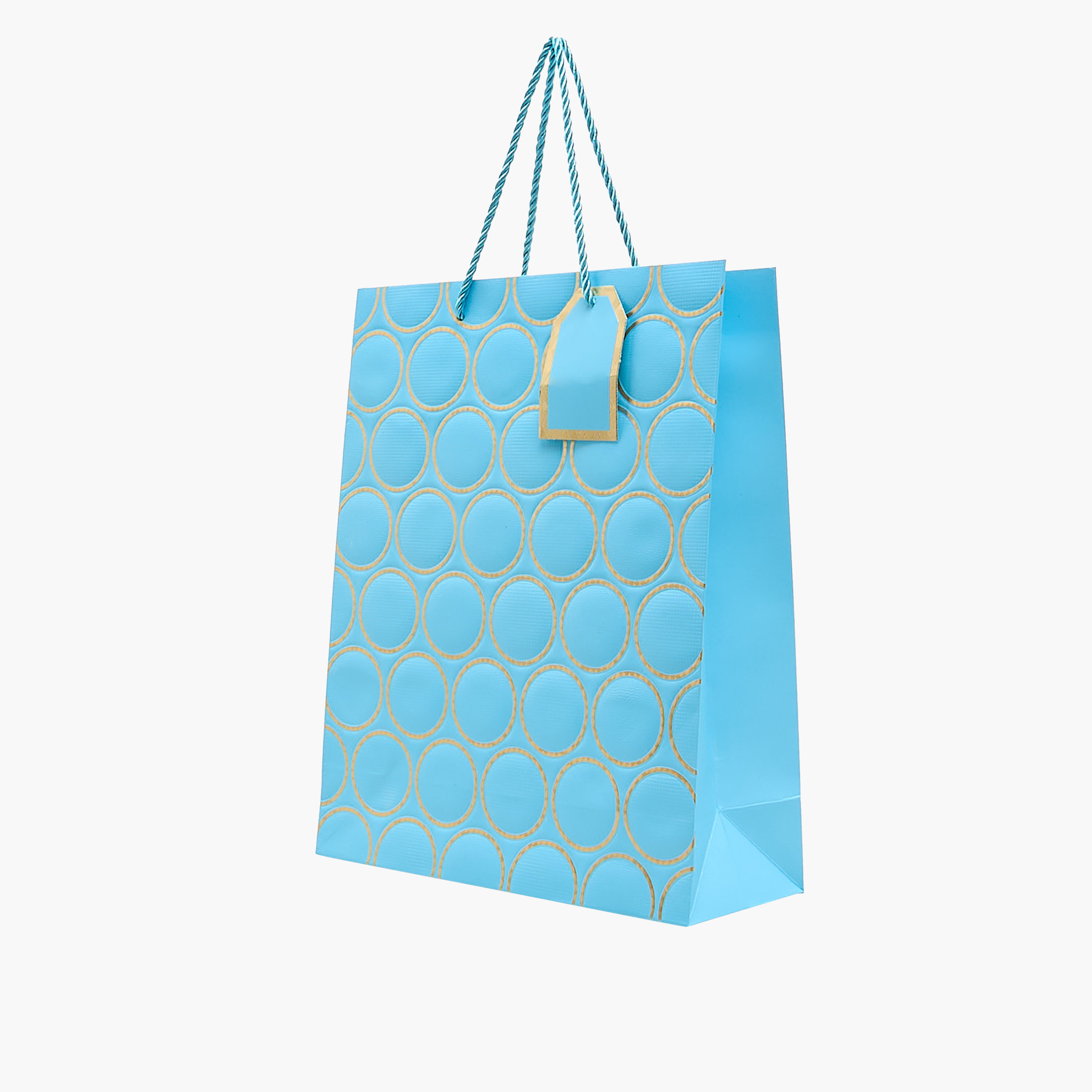 Geometric Print Paper Gift Bag - Medium-household-giftingaccessories-giftings-image-2