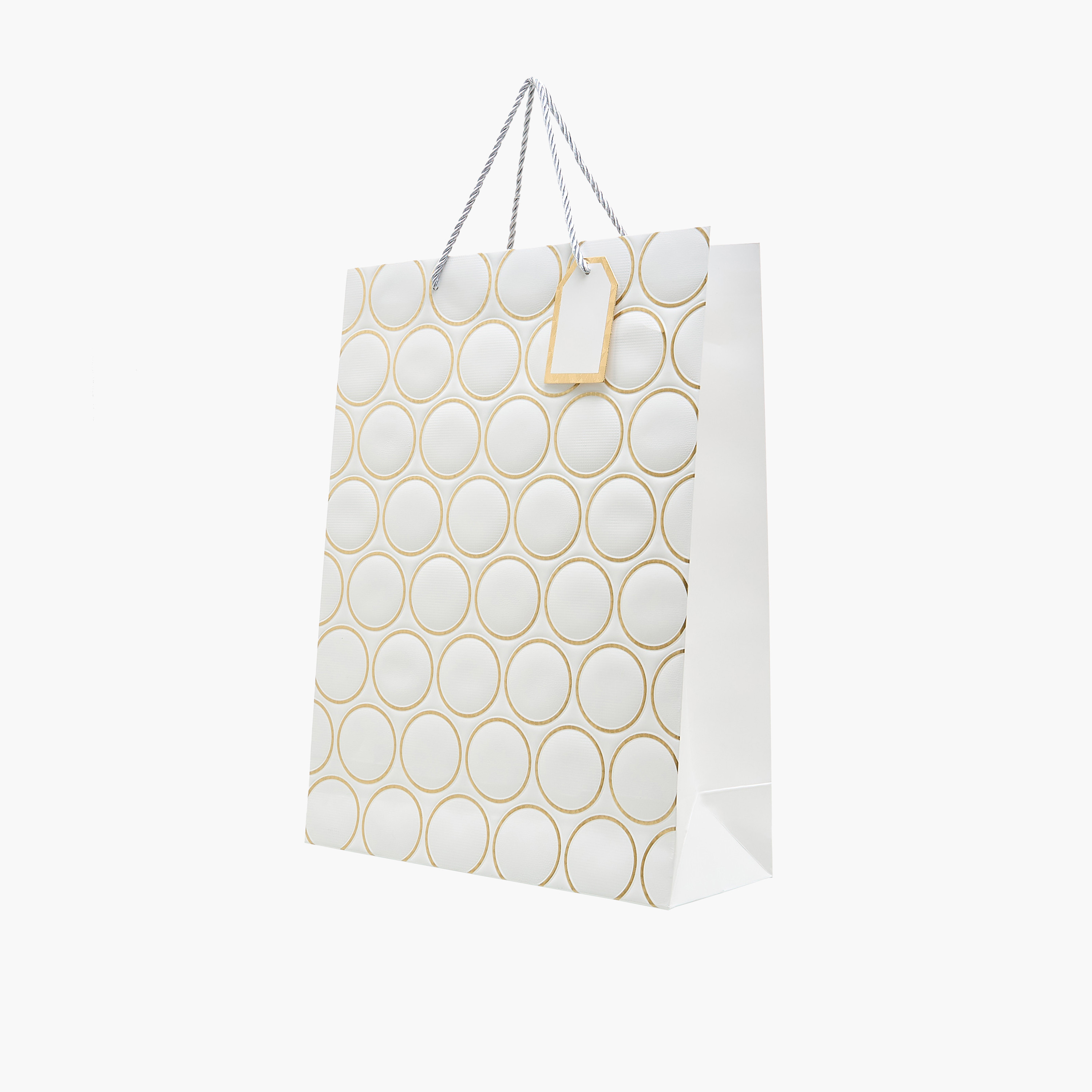 Geometric Print Paper Gift Bag - Large-household-giftingaccessories-giftings-image-2