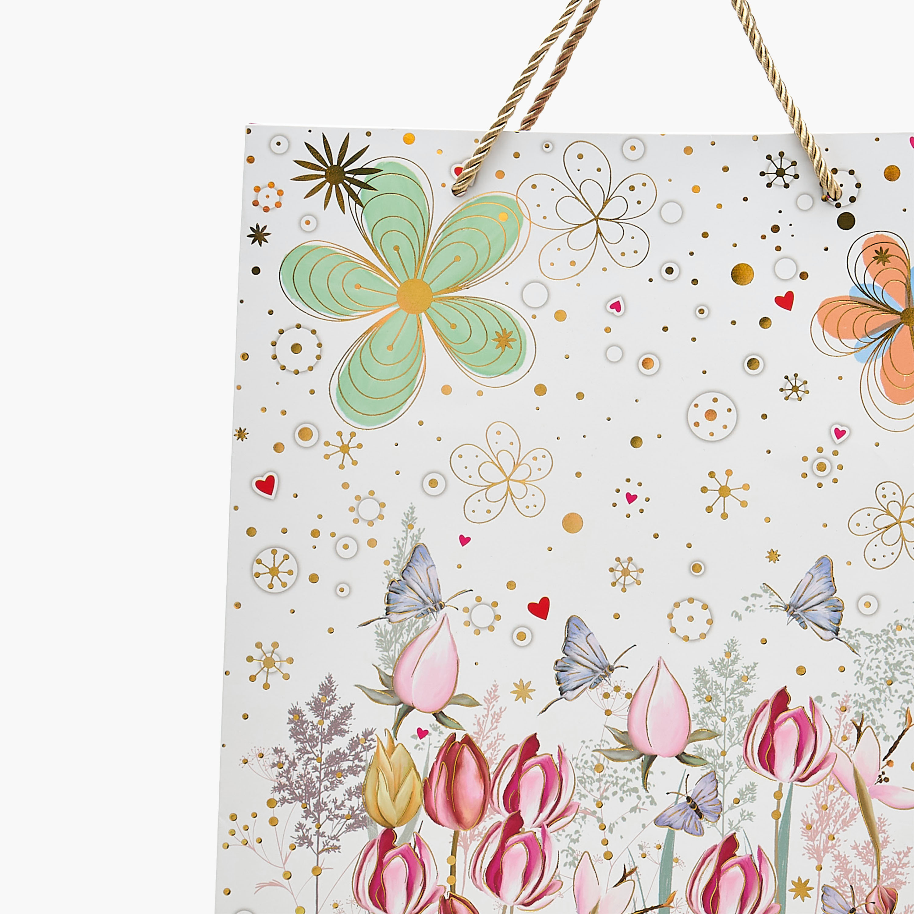 Butterfly Print Paper Gift Bag - Medium-household-giftingaccessories-giftings-image-3