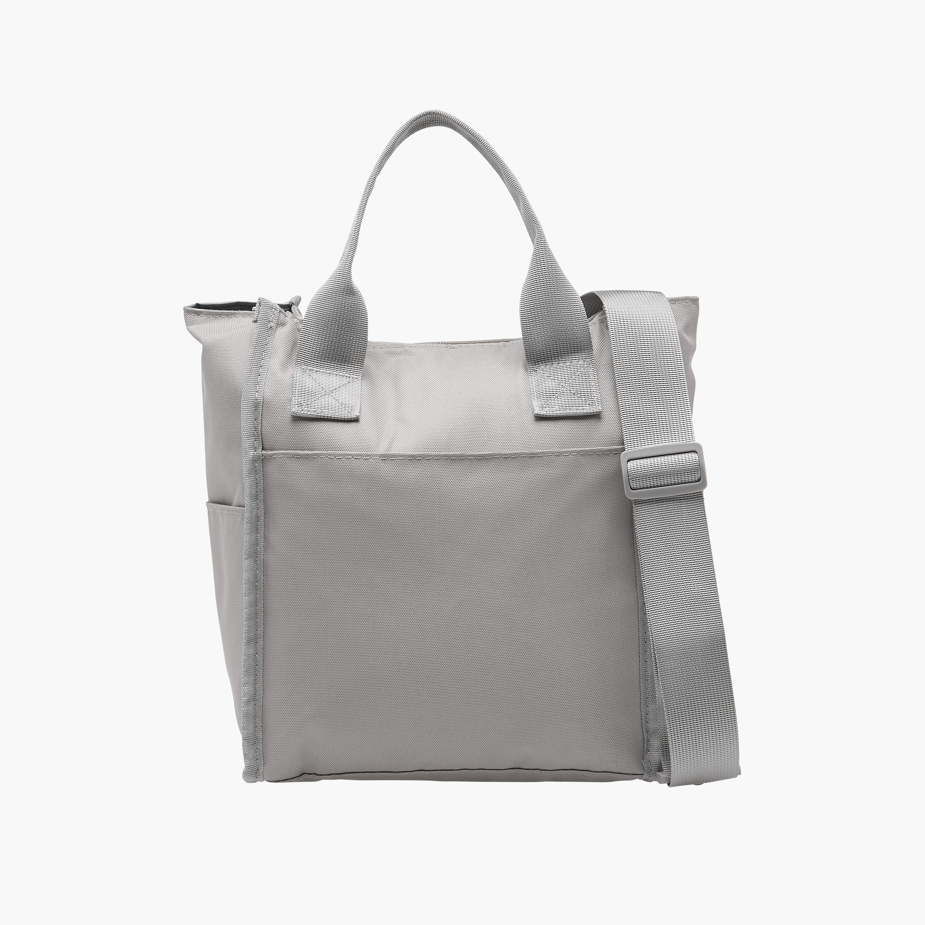 Solid Lunch Bag for Kids with Detachable Strap-school-lunchessentials-lunchbags-image-1