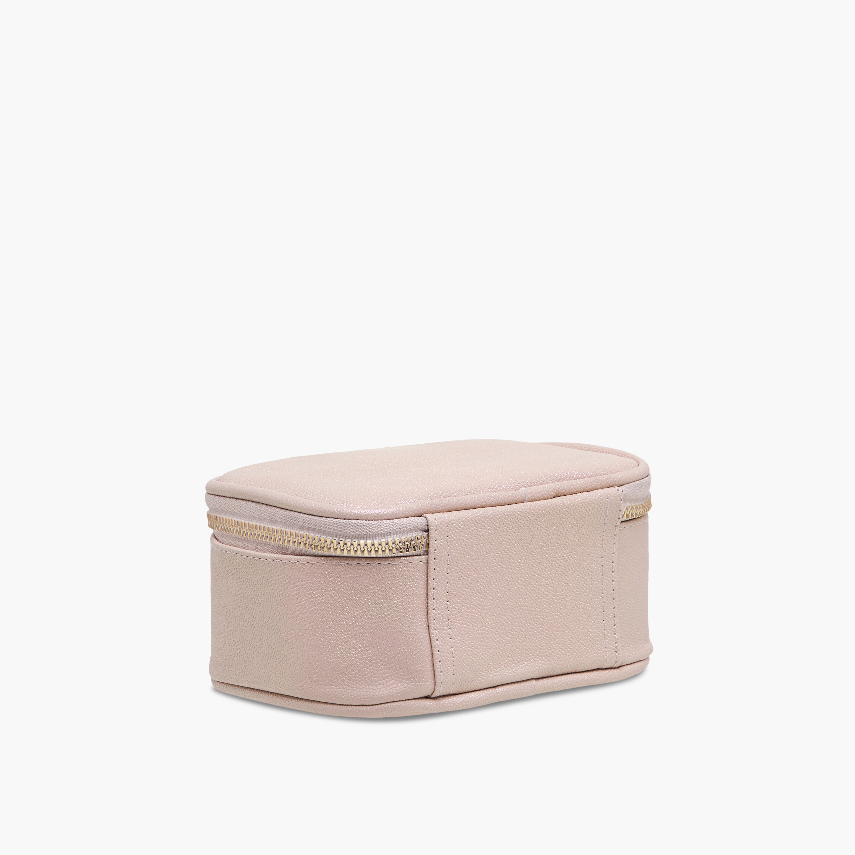 Solid Beauty Bag with LED Light and Mirror - 15x7x12 cms-beautyandpersonalcare-makeup-brushesandaccessories-makeuppouches-image-8