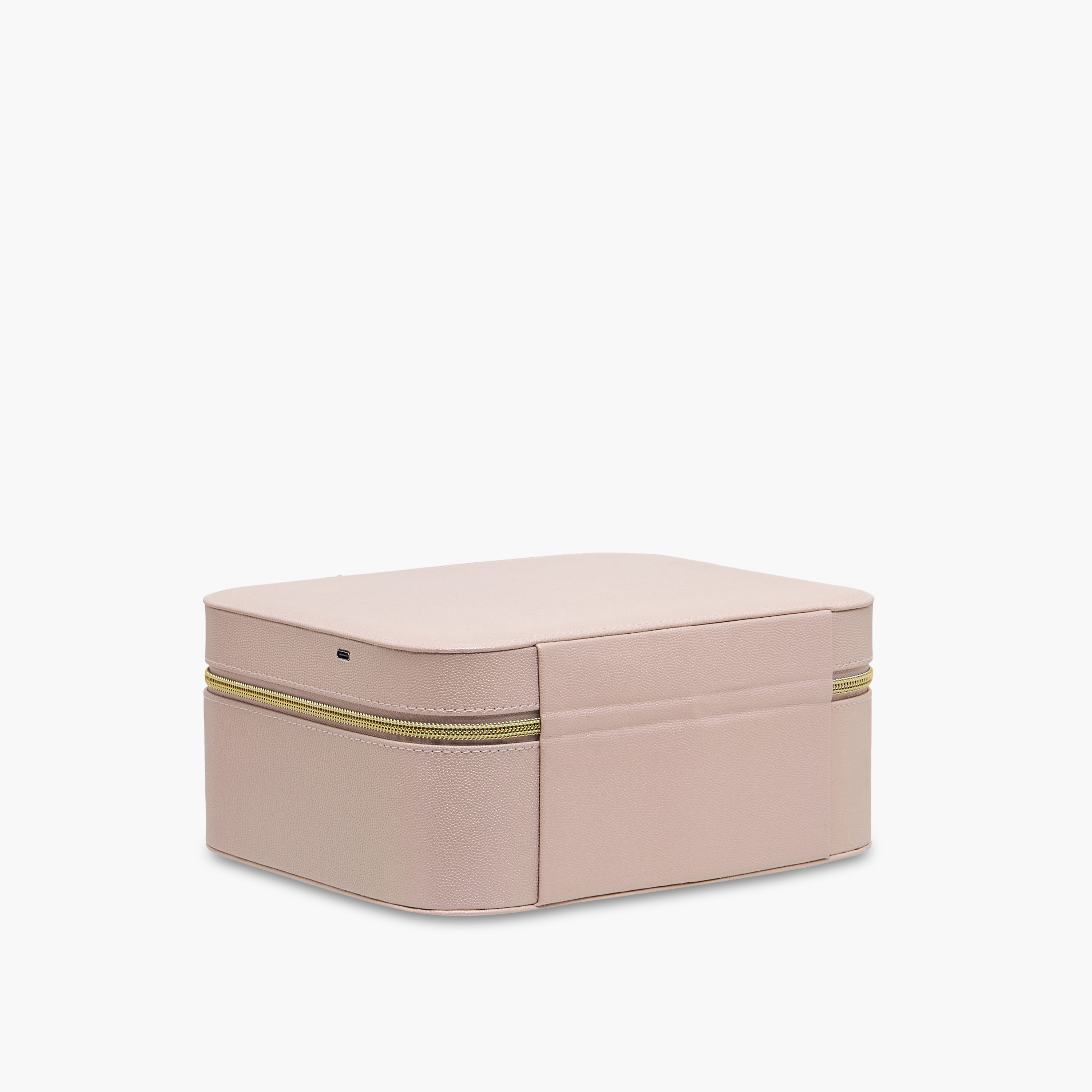 Solid Beauty Bag with LED Light and Mirror - 25x11x23 cms-women-watchesandjewellery-jewellery-storage-image-9
