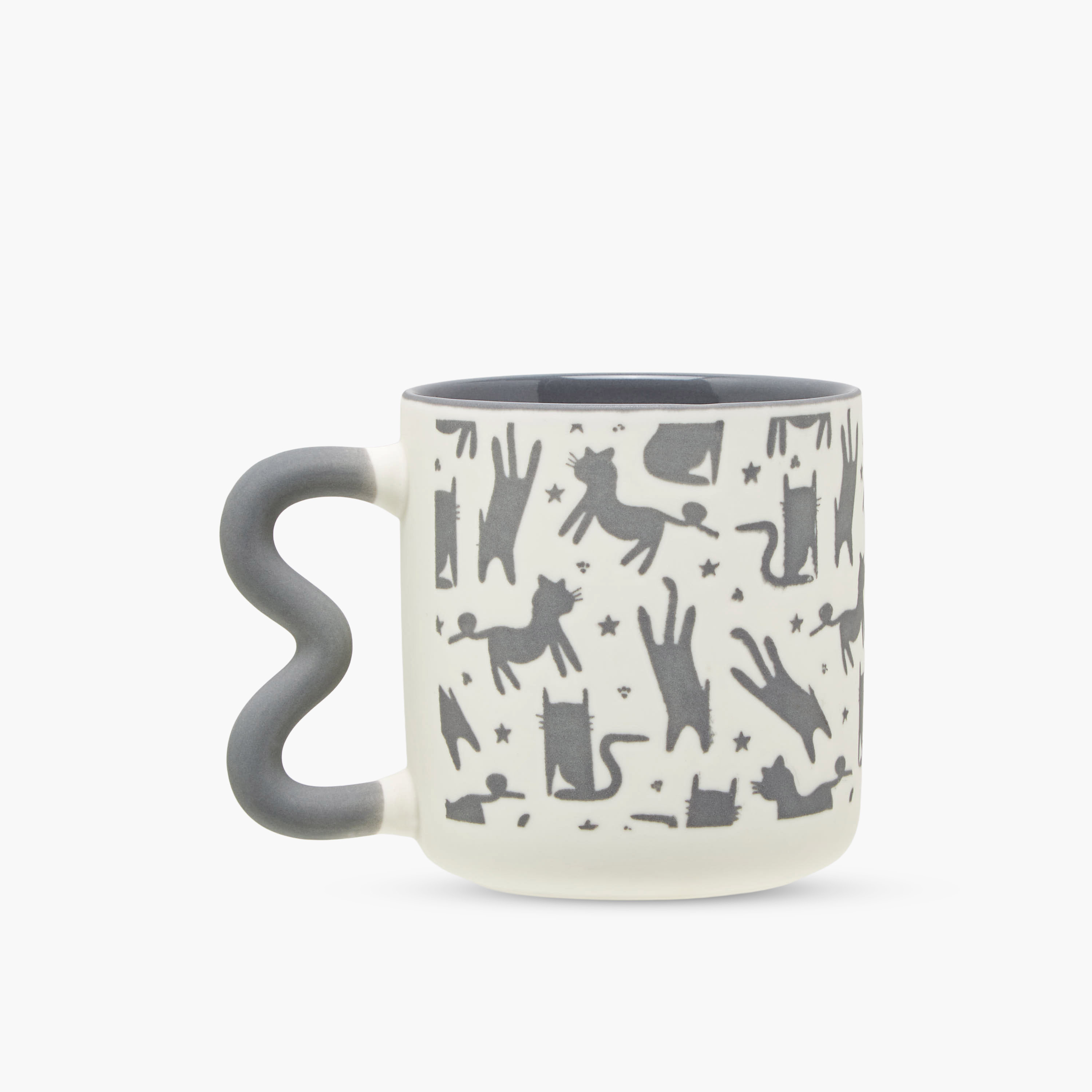 Cat Print Ceramic Mug - 340 ml-household-dining-teaandcoffee-mugsandcups-image-2