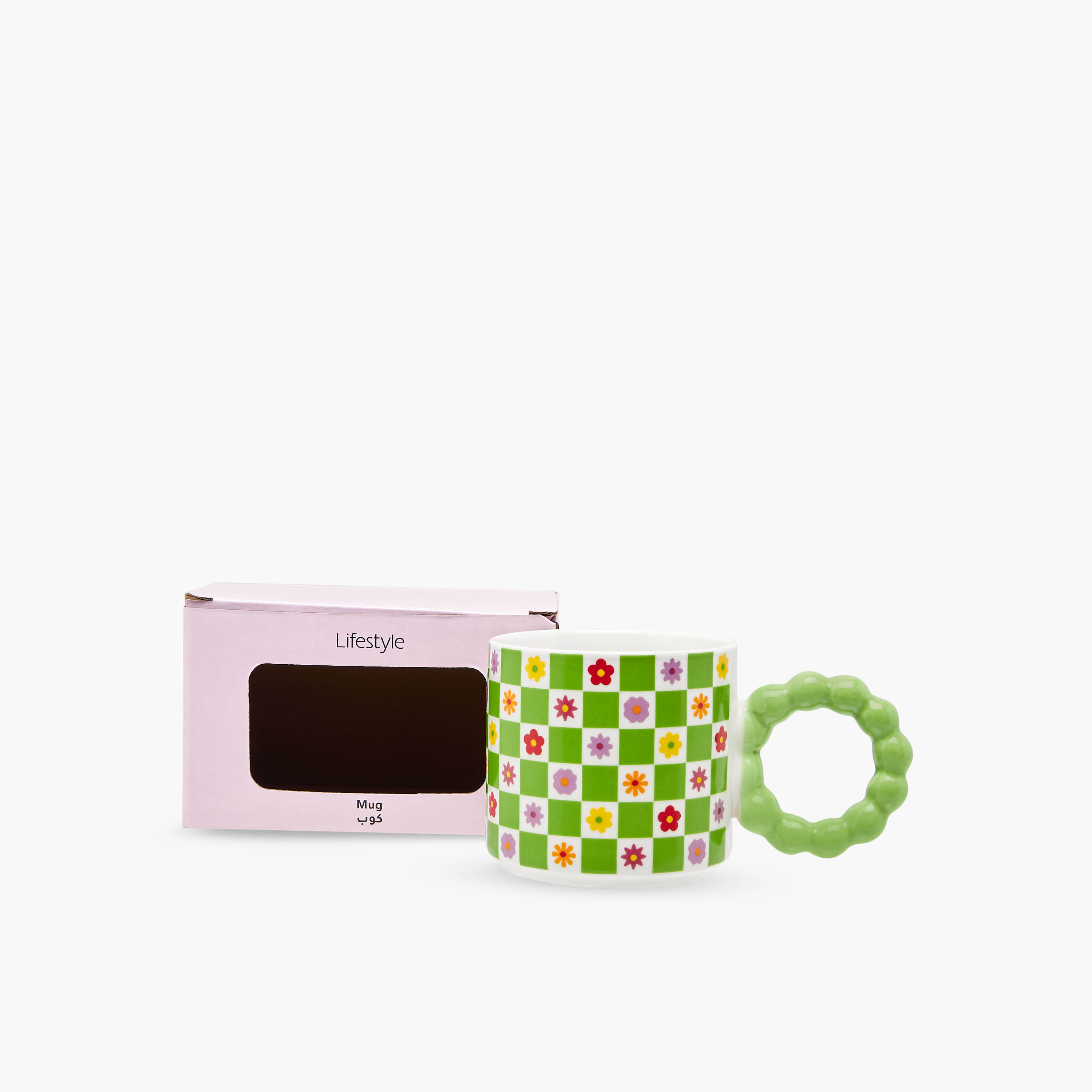 Flower Print Ceramic Mug - 310 ml-household-dining-teaandcoffee-mugsandcups-image-6