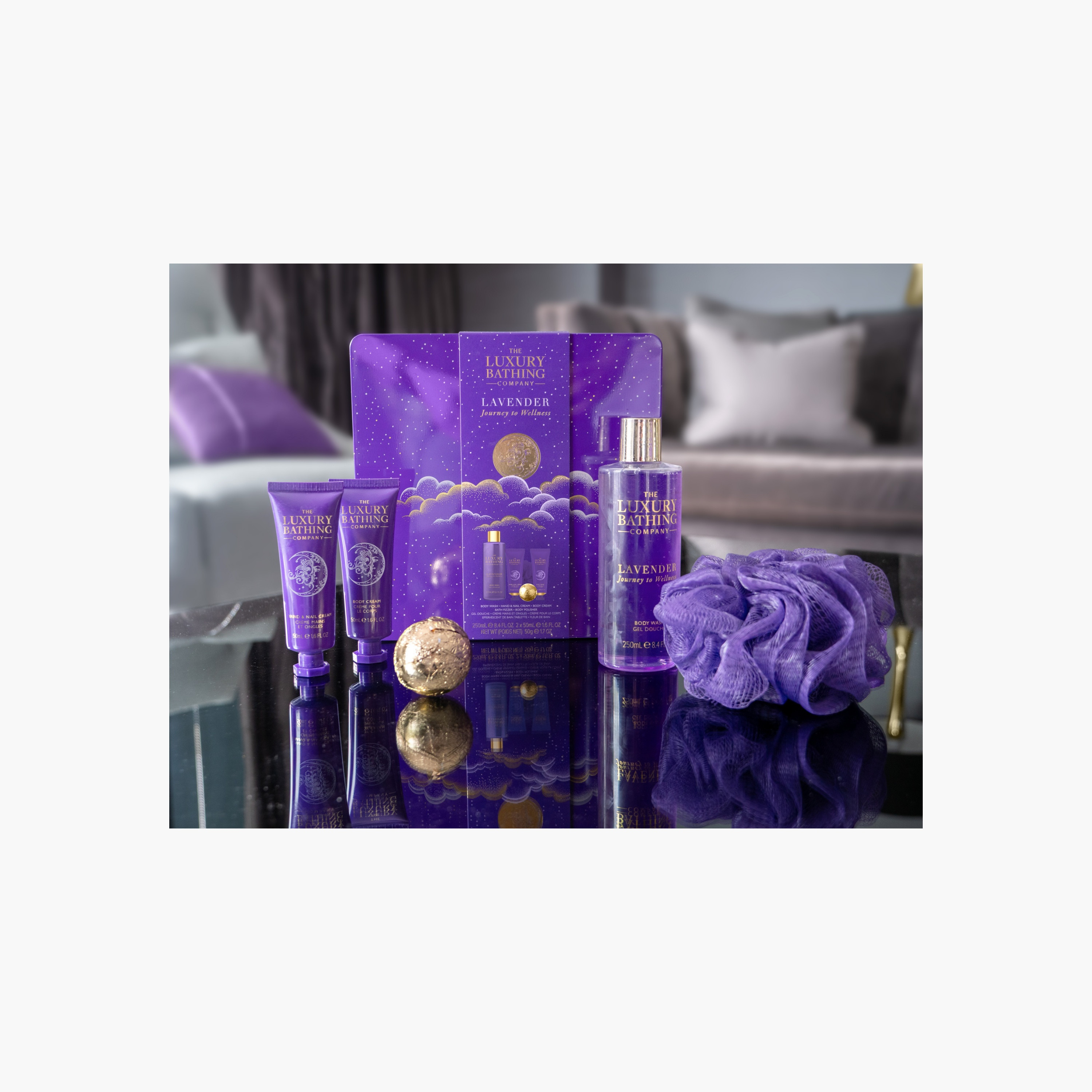 Luxury Bathing Company Lavender Wellness Bathing Collection-beautyandpersonalcare-giftsets-image-2