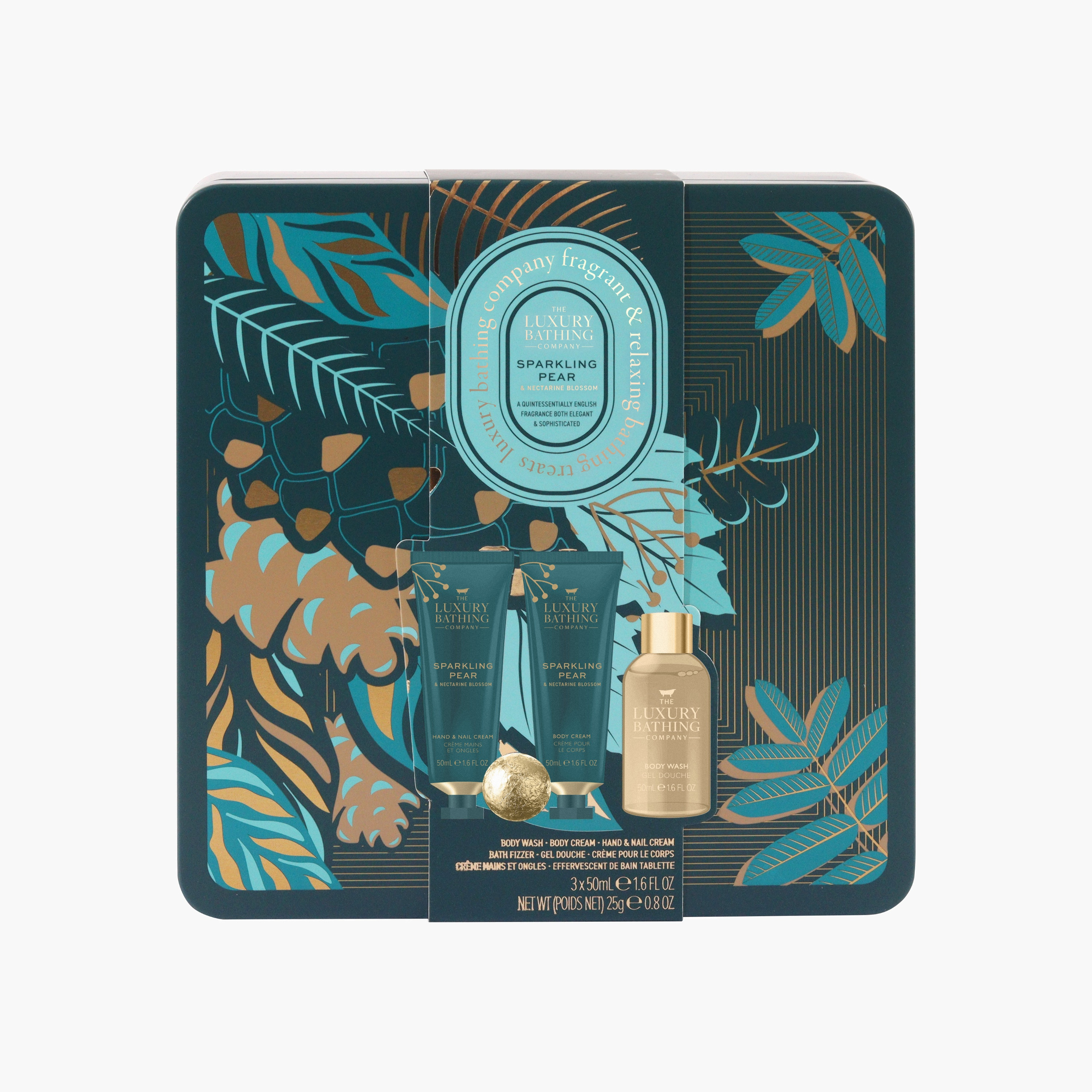 Luxury Bathing Company Pear Nectarine Blossom Gift Set-beautyandpersonalcare-giftsets-image-3