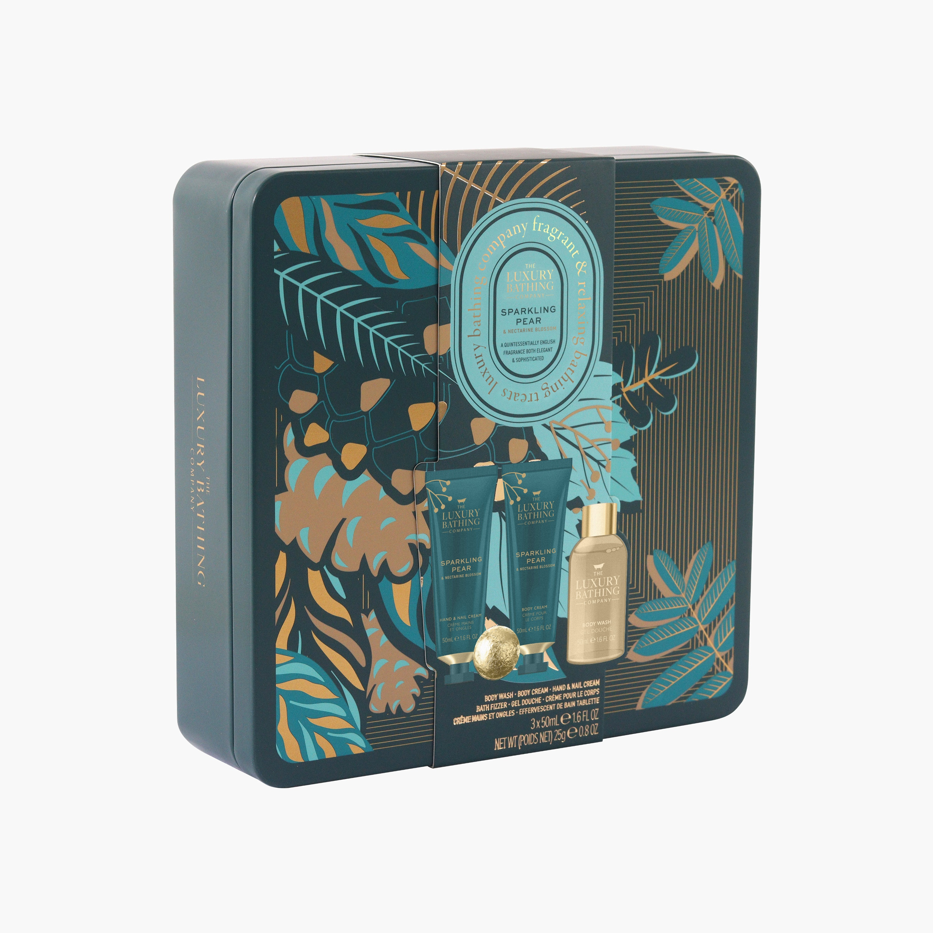 Luxury Bathing Company Pear Nectarine Blossom Gift Set-beautyandpersonalcare-giftsets-image-4