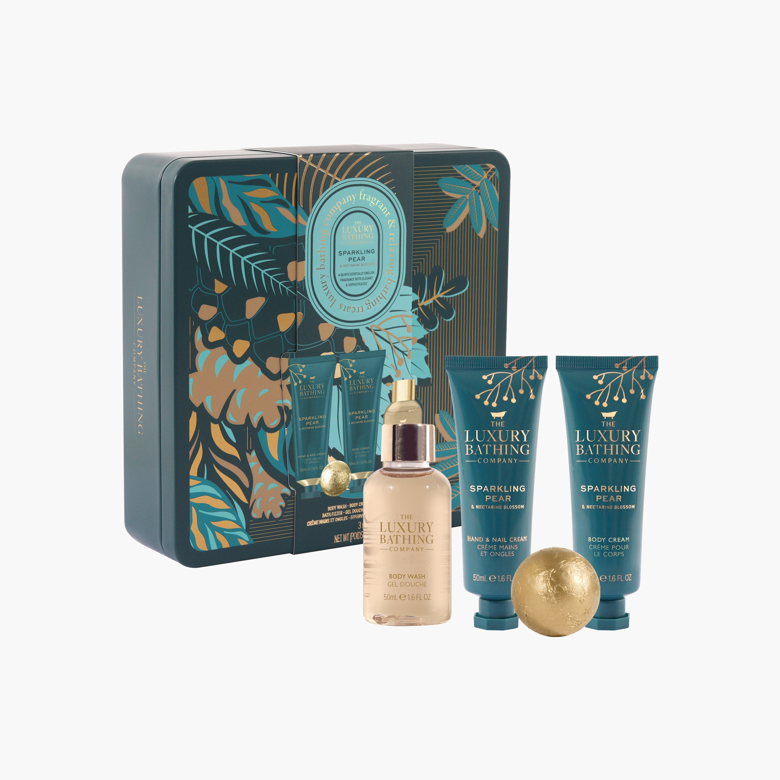 Luxury Bathing Company Pear Nectarine Blossom Gift Set-beautyandpersonalcare-giftsets-image-5