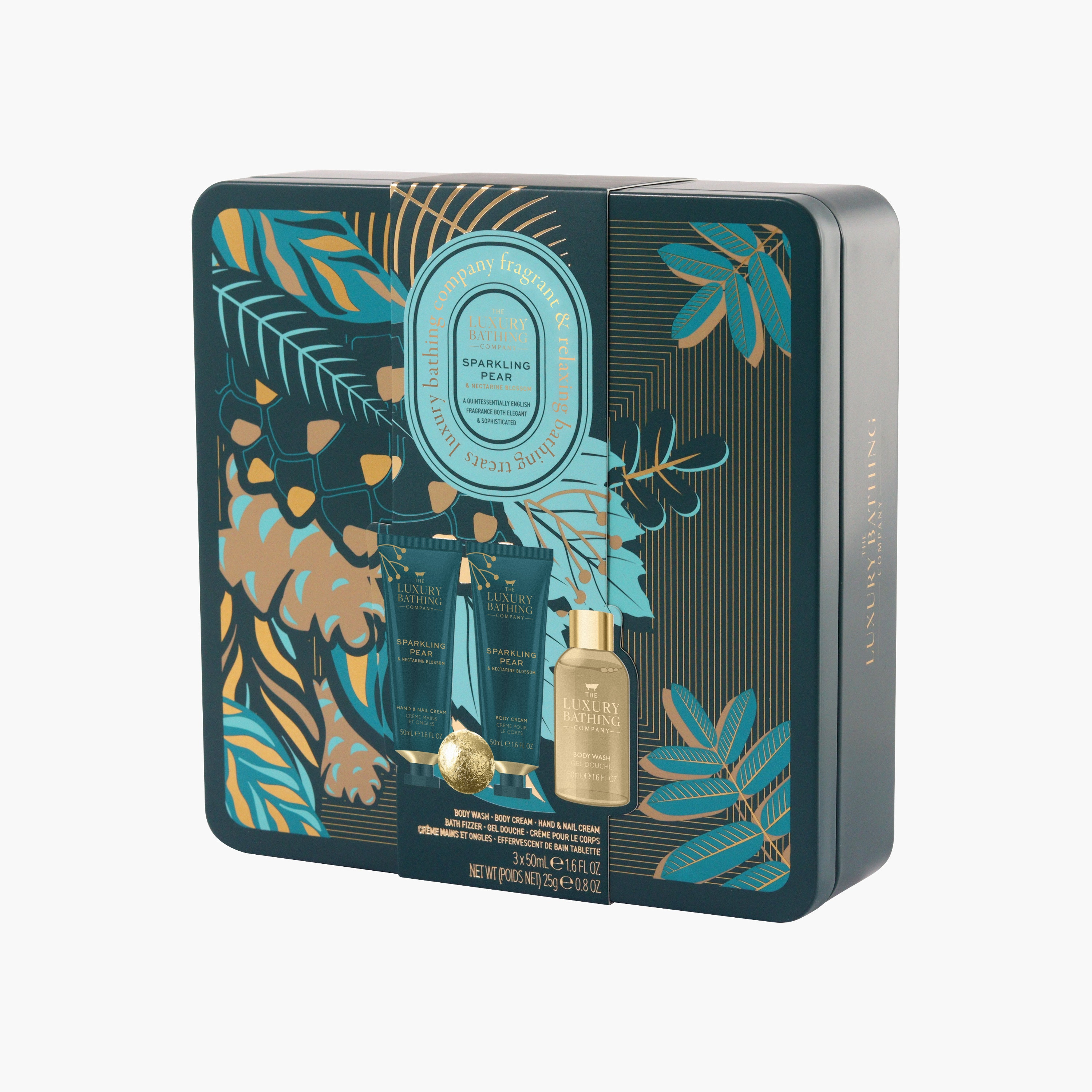 Luxury Bathing Company Pear Nectarine Blossom Gift Set-beautyandpersonalcare-giftsets-image-6